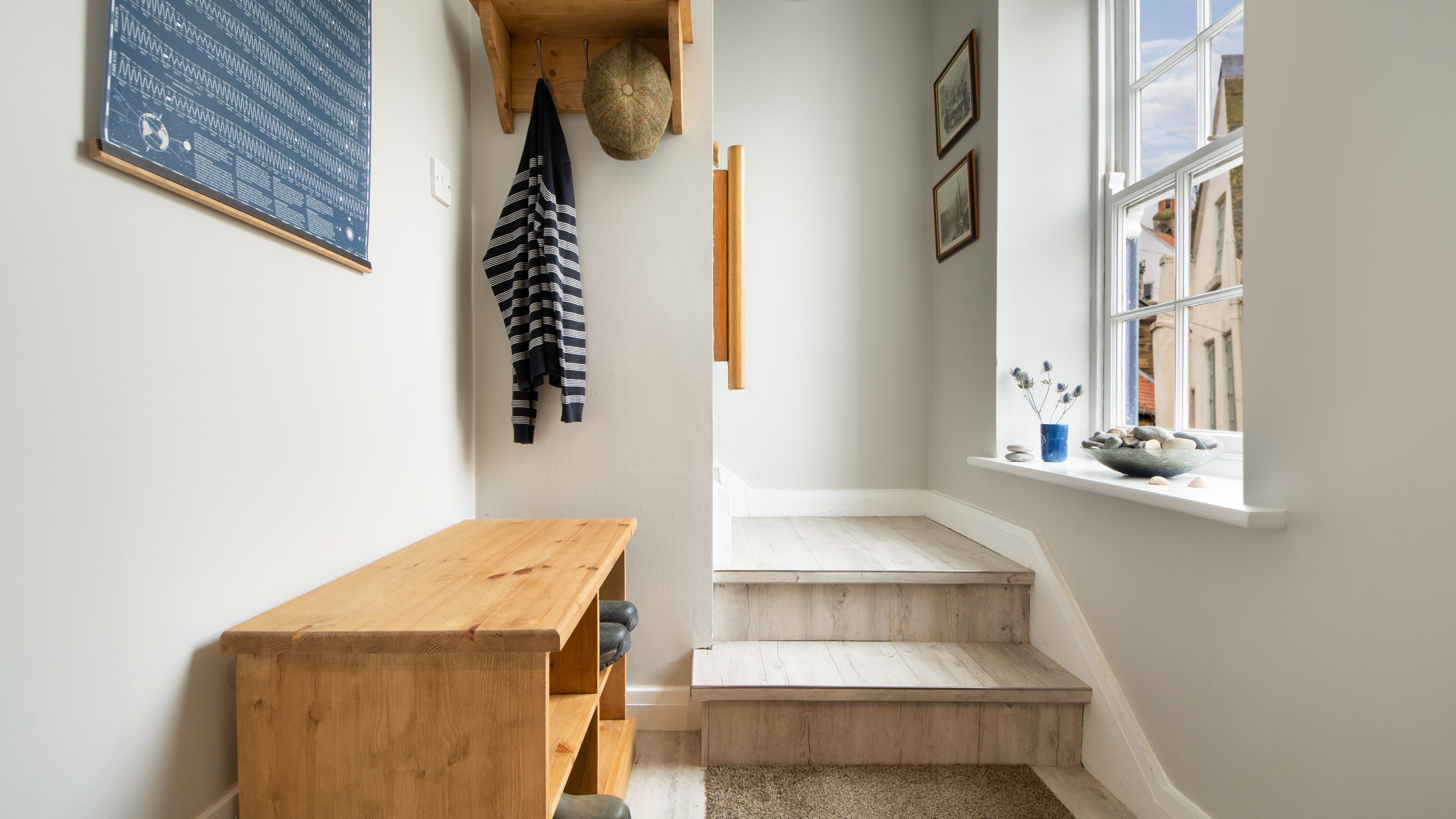 The entrance at Boatman's Loft, Yorkshire