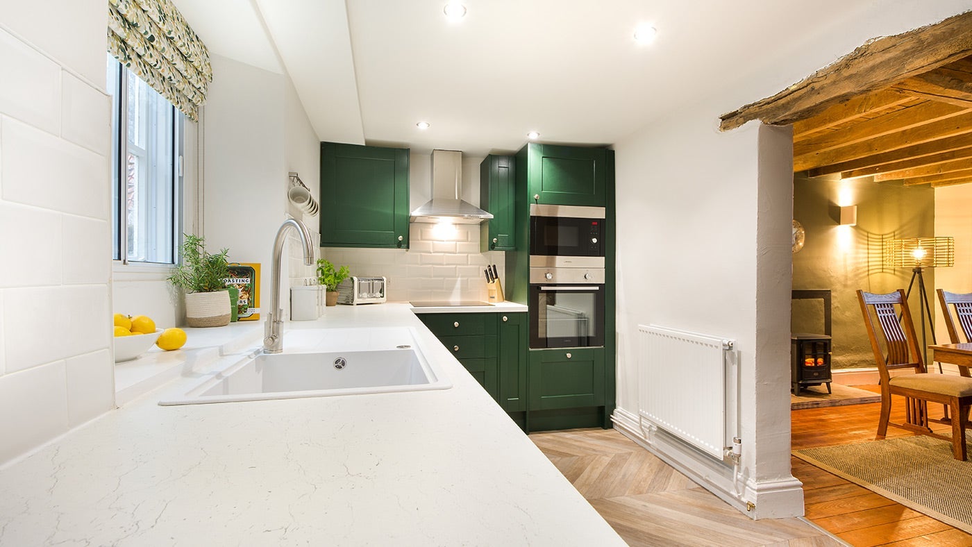 The kitchen at Cockayne Cottage, Yorkshire