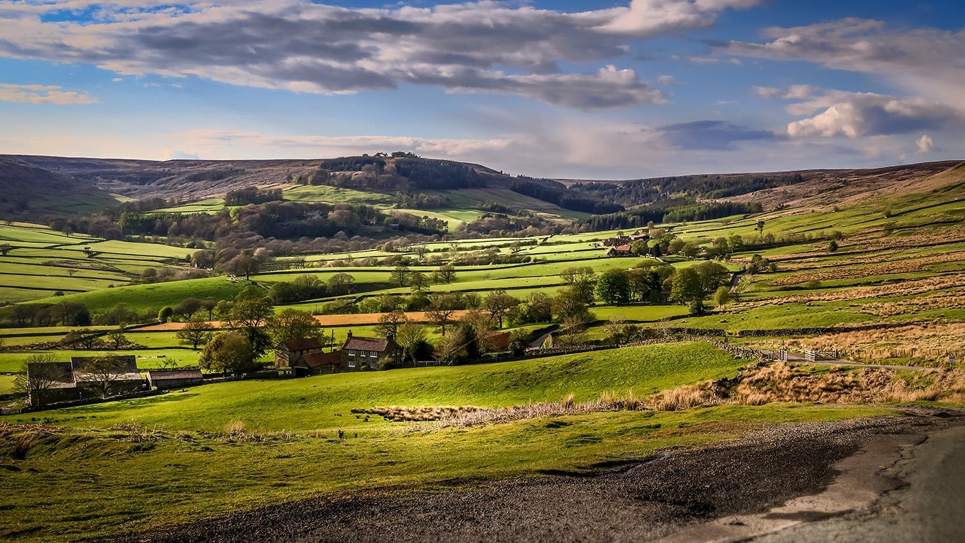 View of Bransdale near Cockayne Cottage, Yorkshire