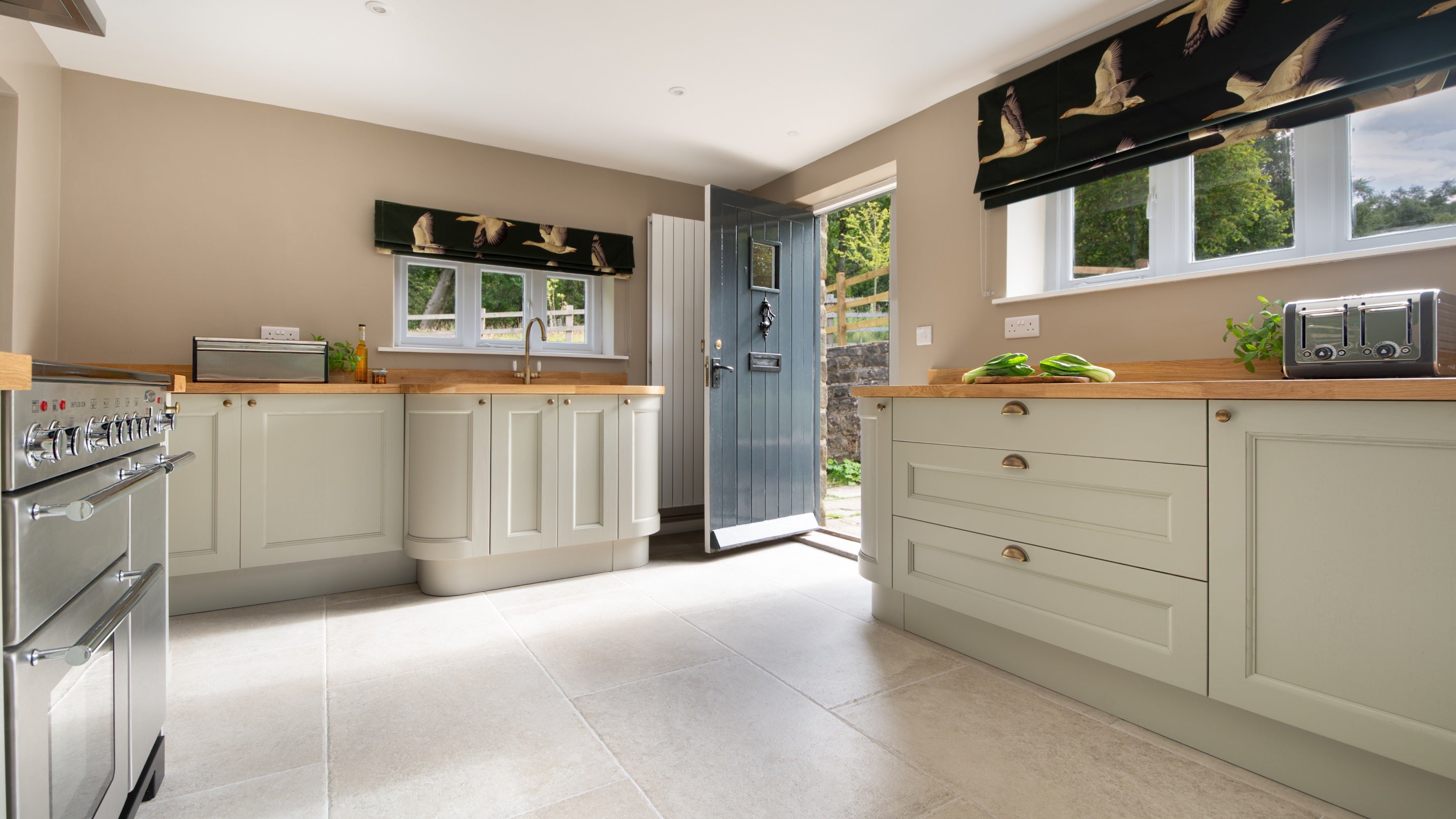 The kitchen at Druid's Cave Farmhouse, North Yorkshire