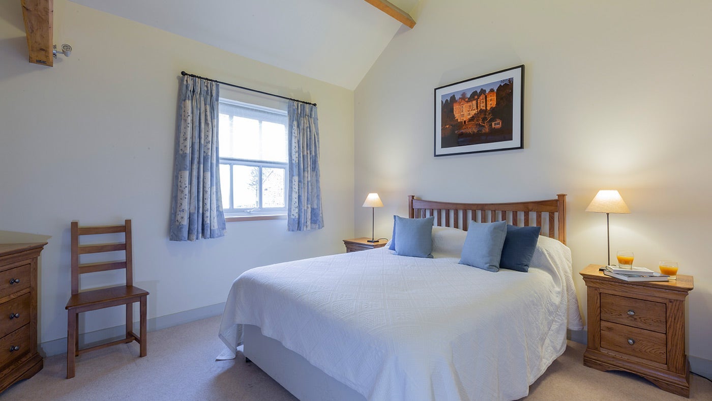 The double bedroom at Lark, Ripon, Yorkshire