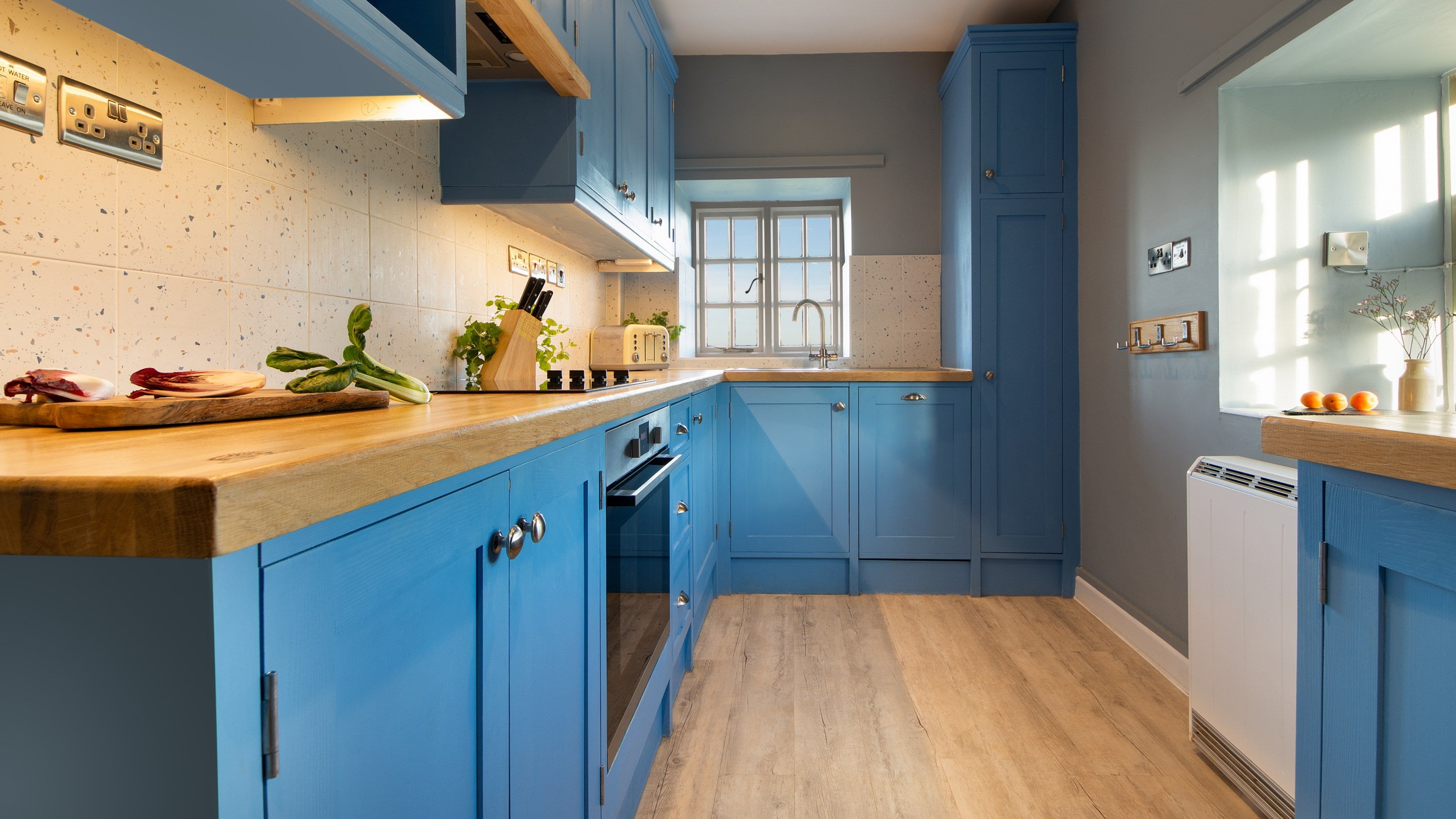 The kitchen at Low Peak, Yorkshire