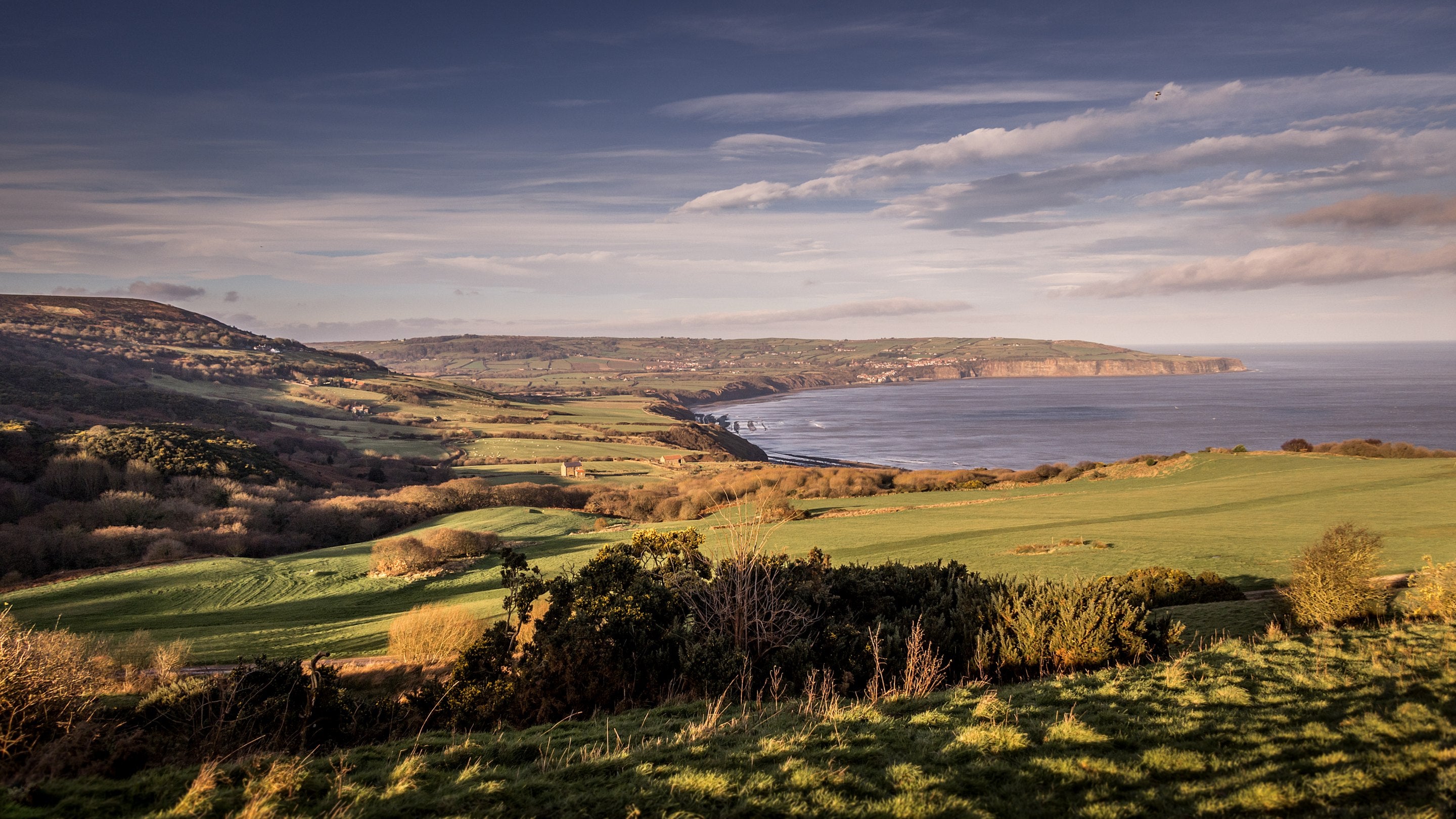 The area surrounding Low Peak, Yorkshire