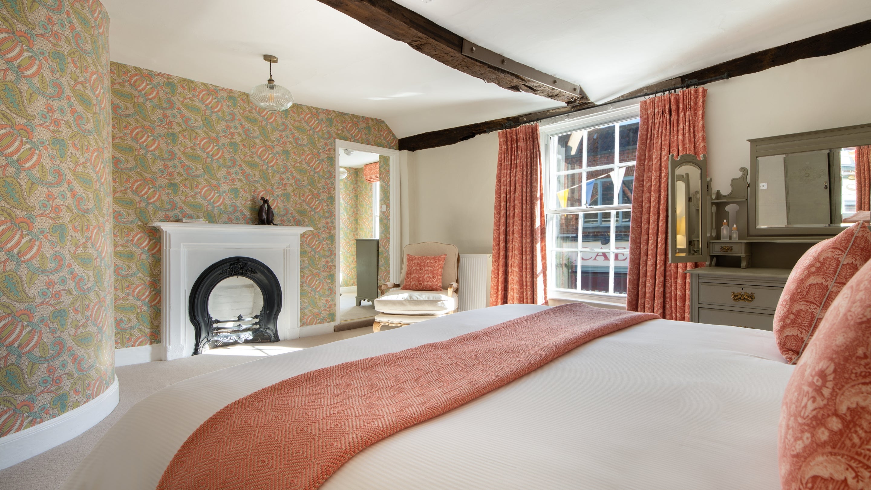 The double bedroom at Minstergate, Yorkshire