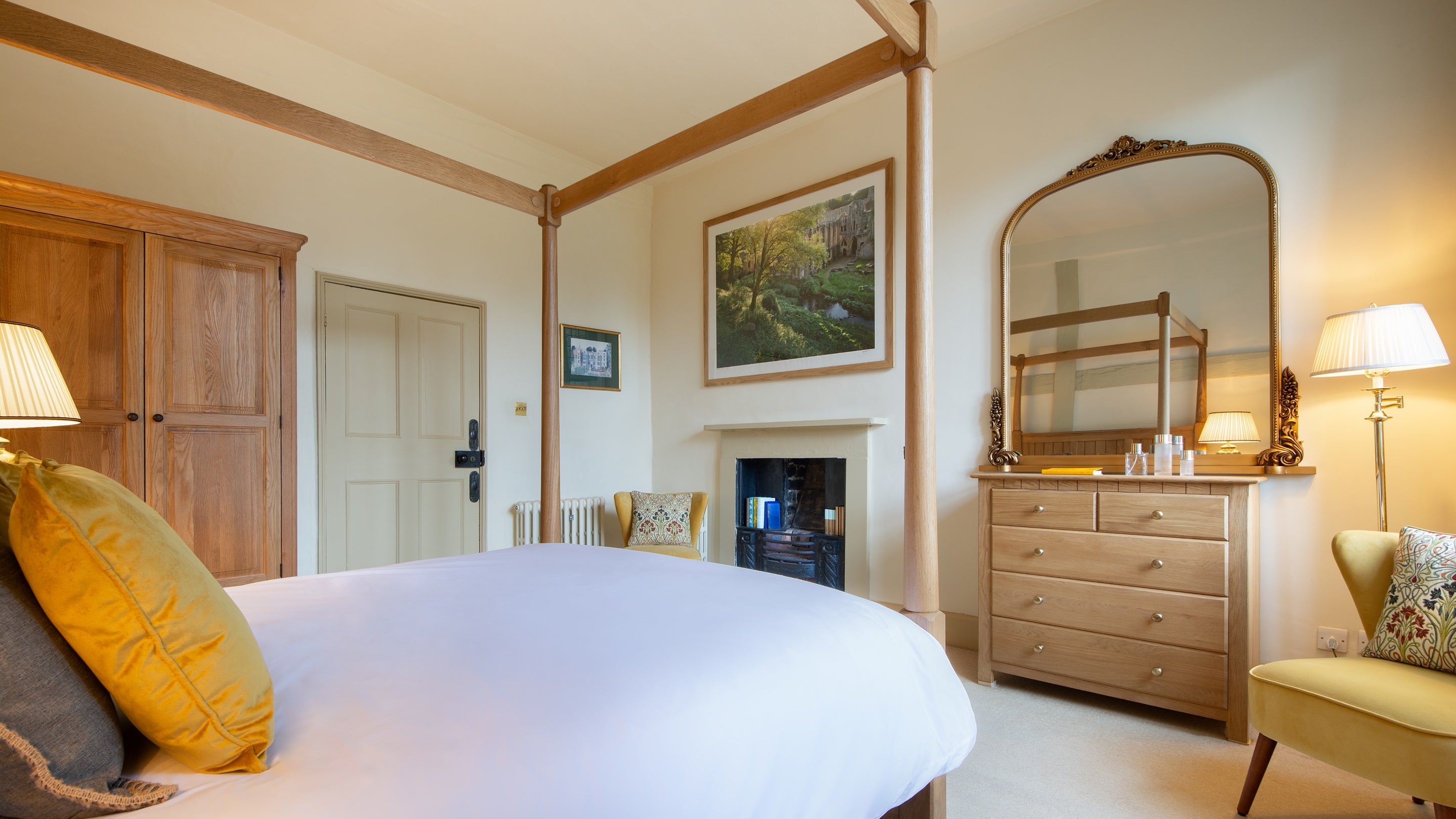 The double bedroom at Proctor, North Yorkshire