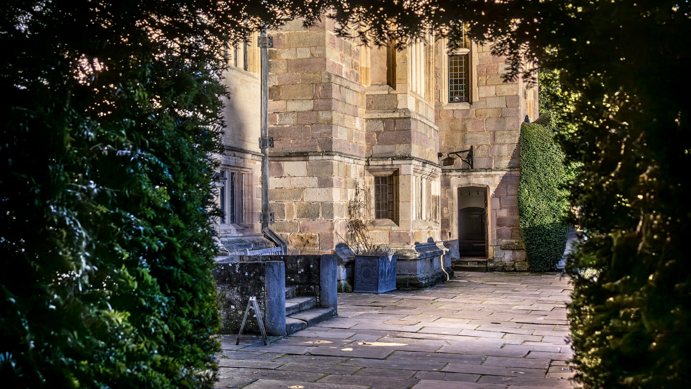 The path to Fountains Hall and Proctor, North Yorkshire