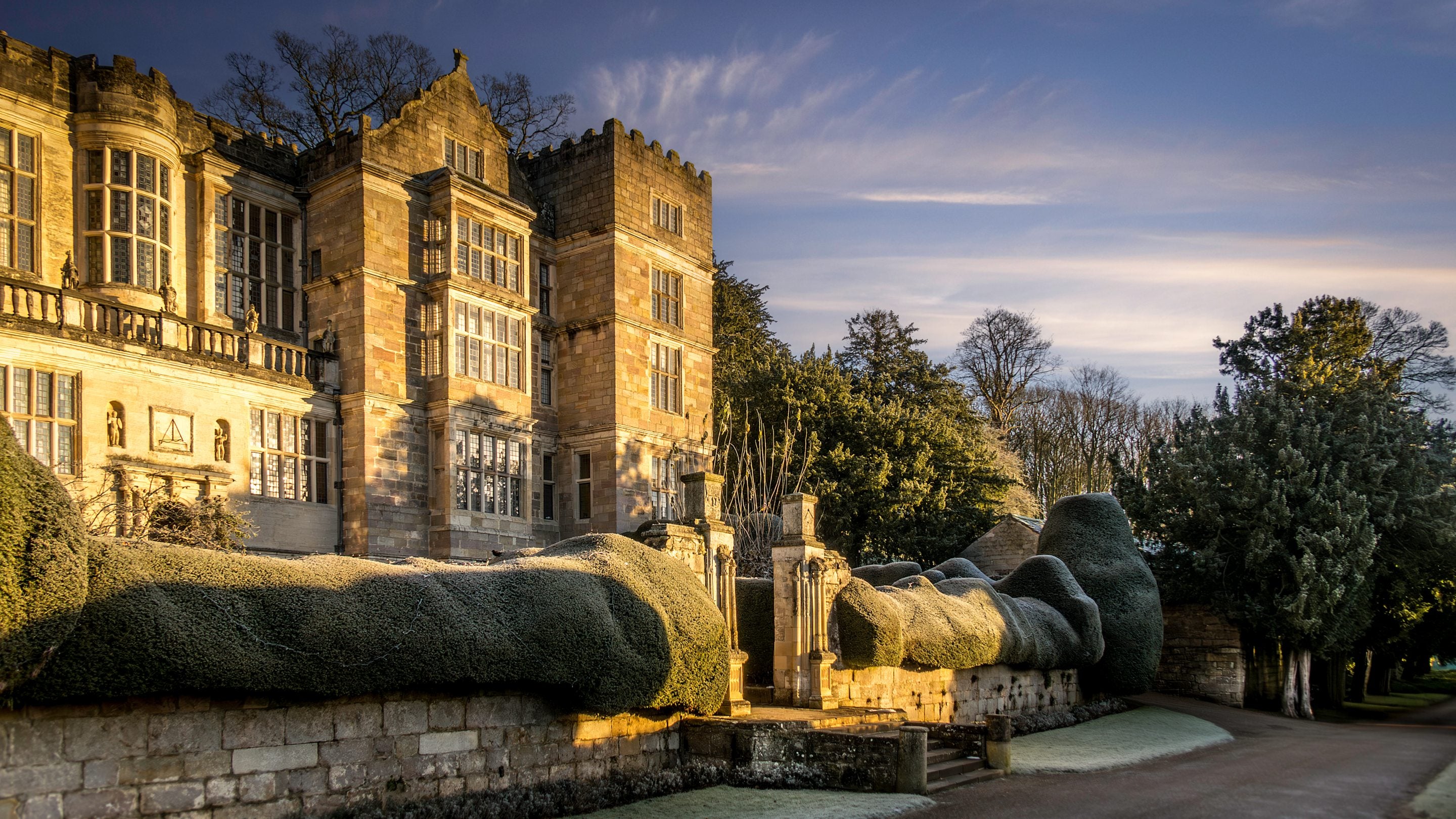 A view of Proctor apartment, within Fountains Hall, North Yorkshire