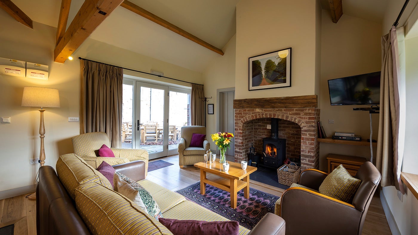 The sitting area at Swallow, Ripon, Yorkshire