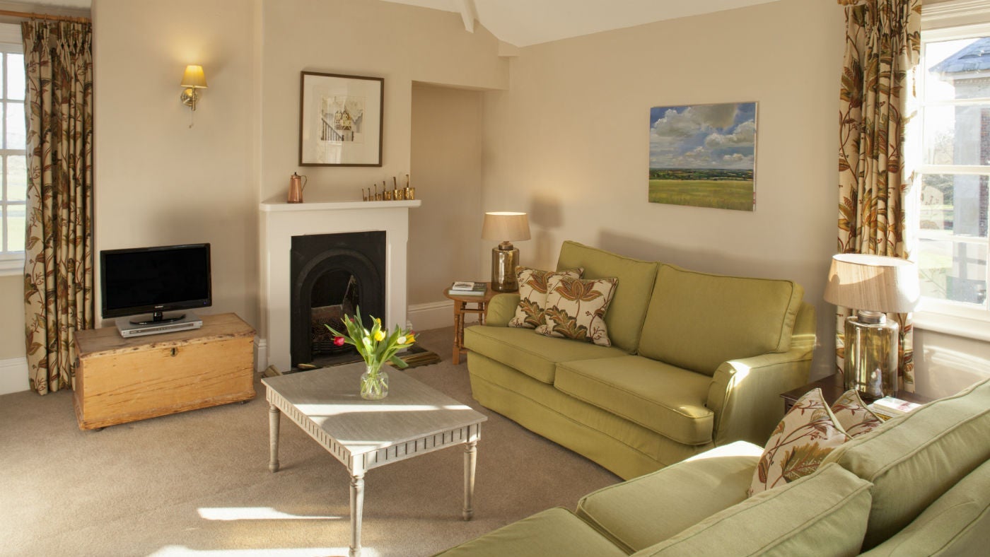The sitting room at The Victorian Laundry, York, Yorkshire