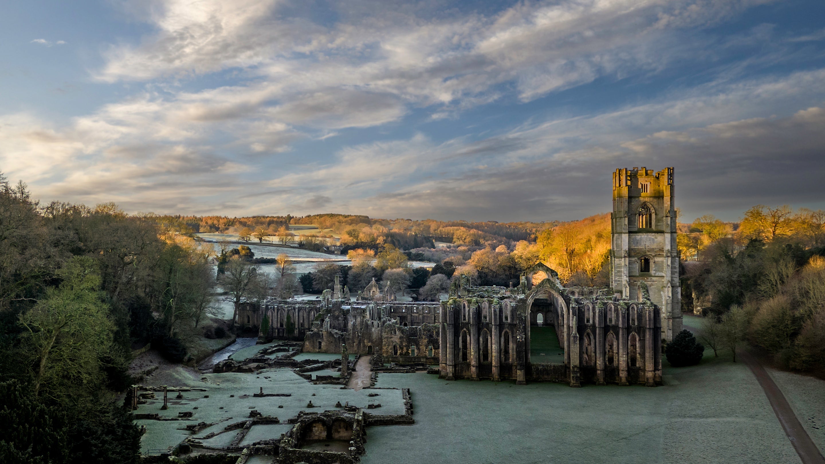 Fountains Abbey, Yorkshire