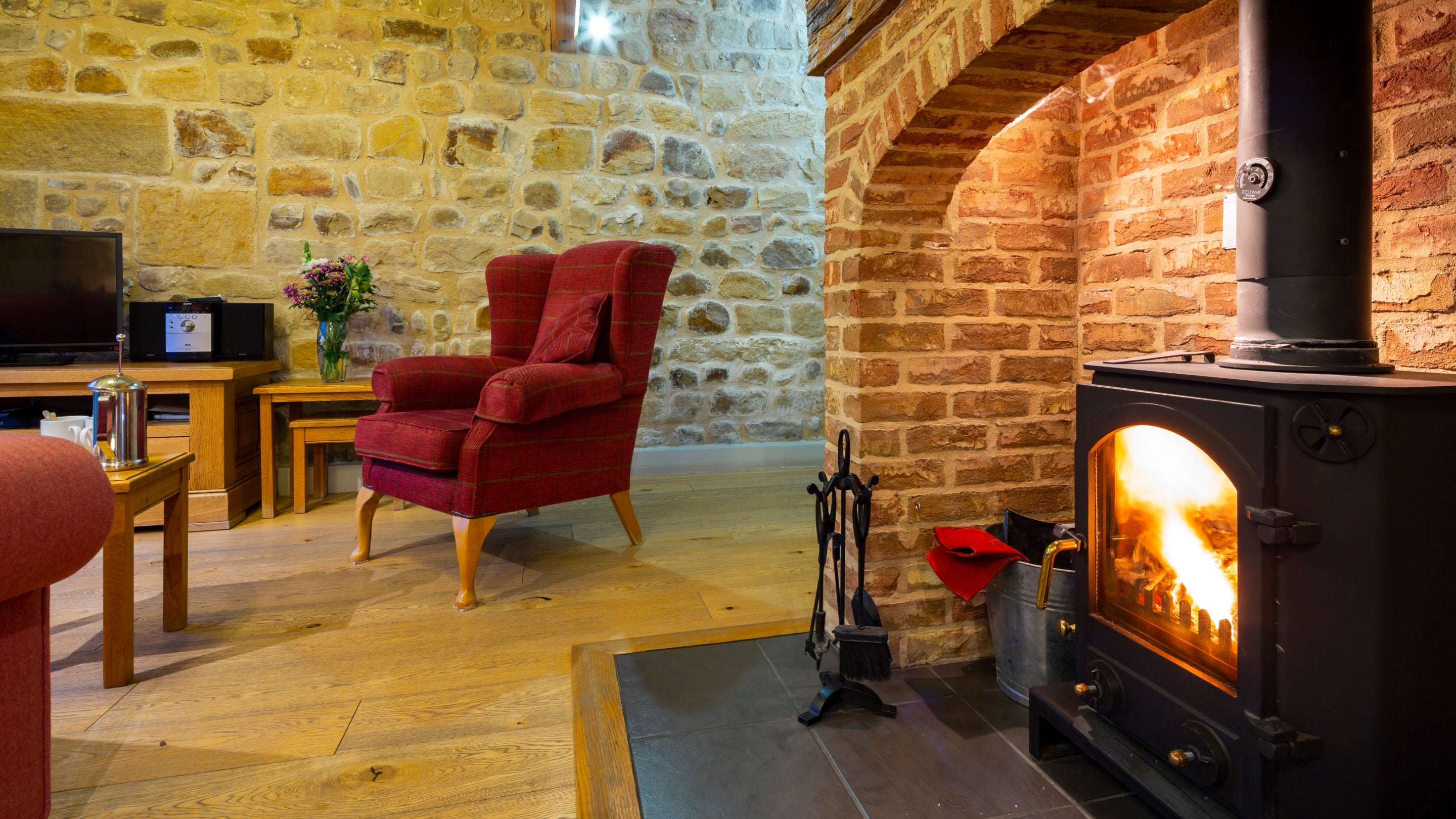 The sitting room at Wren, Yorkshire