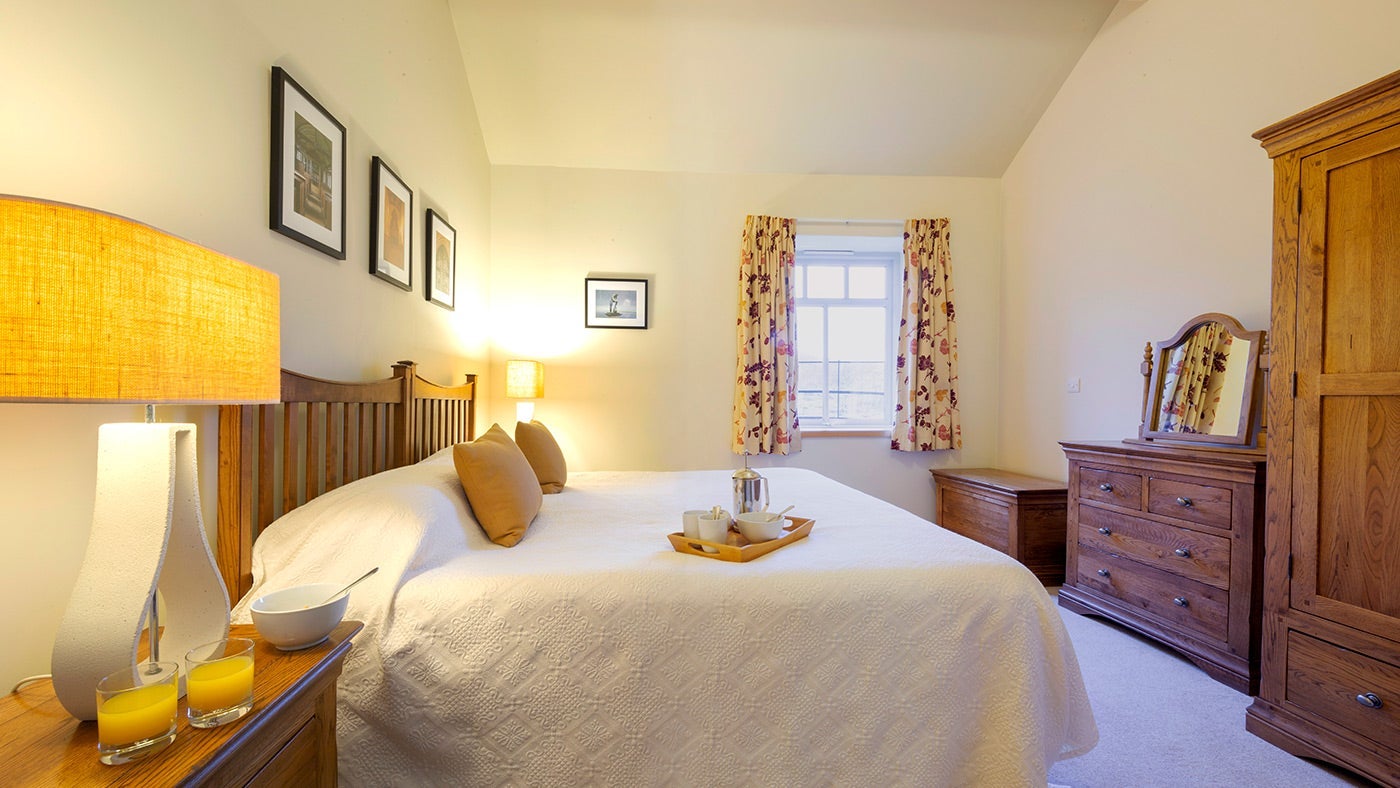 The double bedroom at Wren, Ripon, Yorkshire