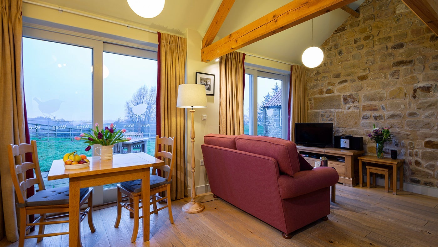 The sitting room at Wren, Ripon, Yorkshire