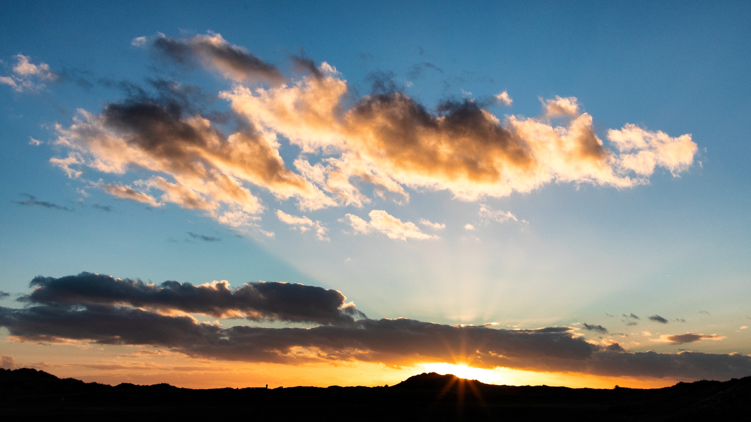 Sunset over Blakeney National Nature Reserve, Norfolk