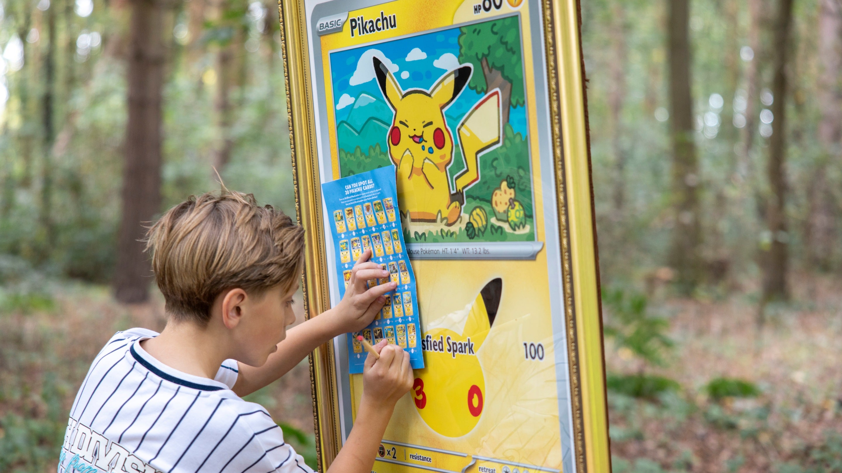 Following the Pikachu Art Trail at Attingham Park, Shropshire