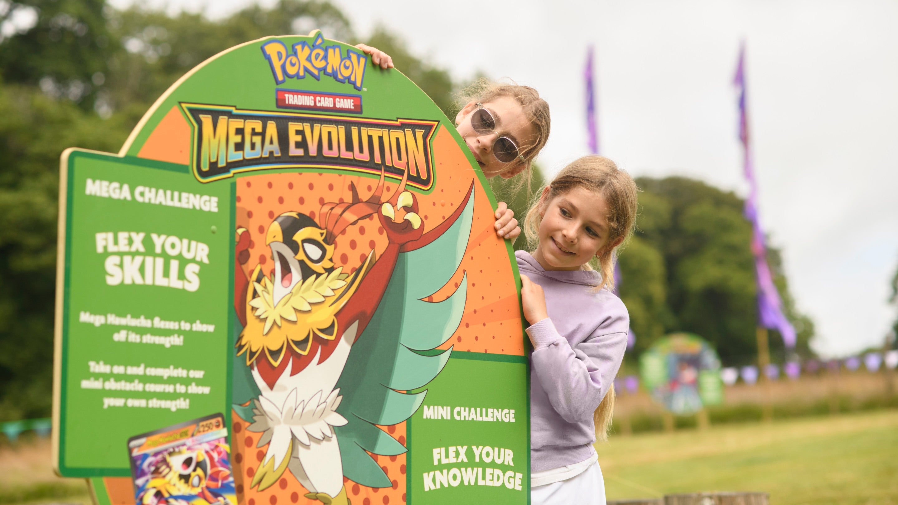 Pokémon zones at Summer of Play Stourhead