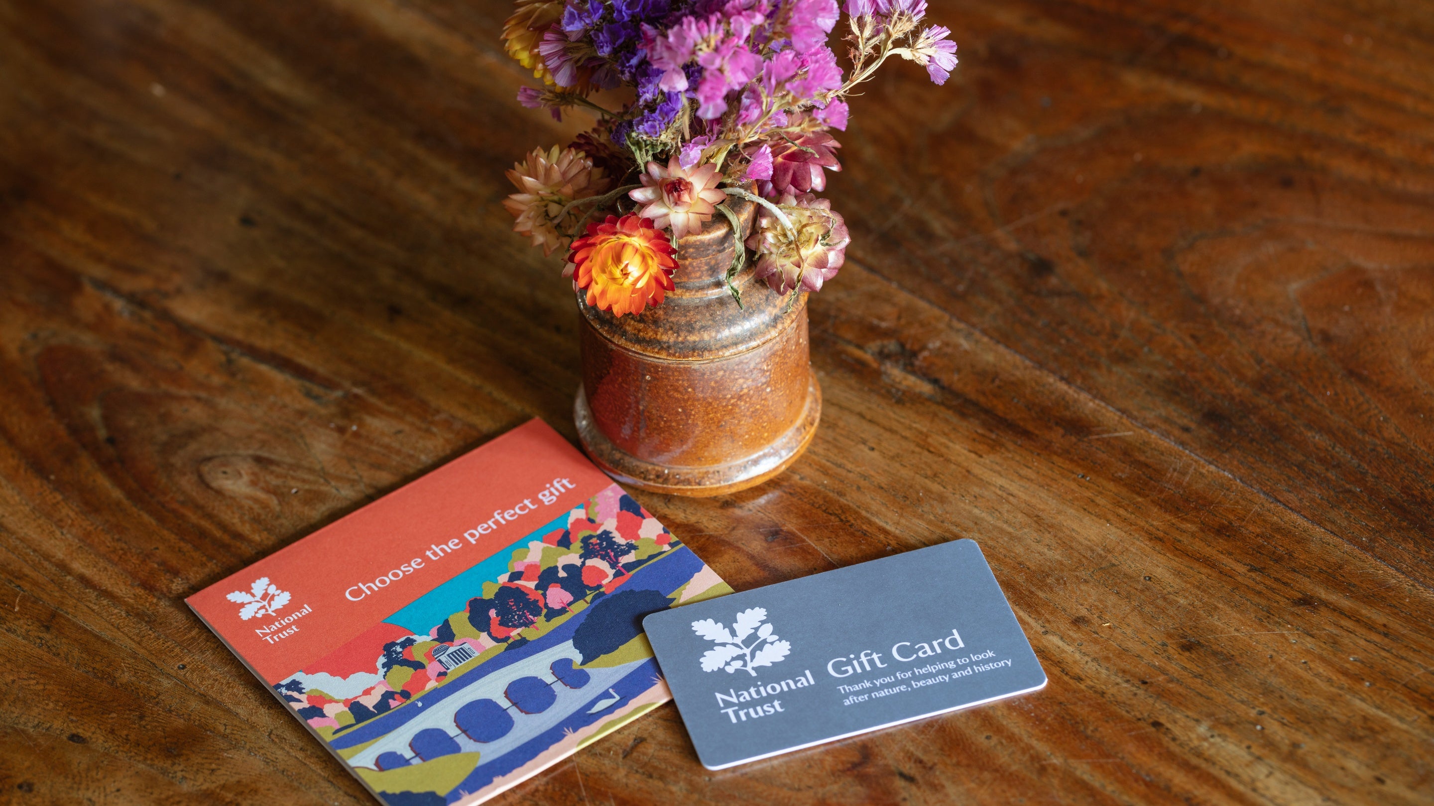 Give the gift of choice with a National Trust gift card