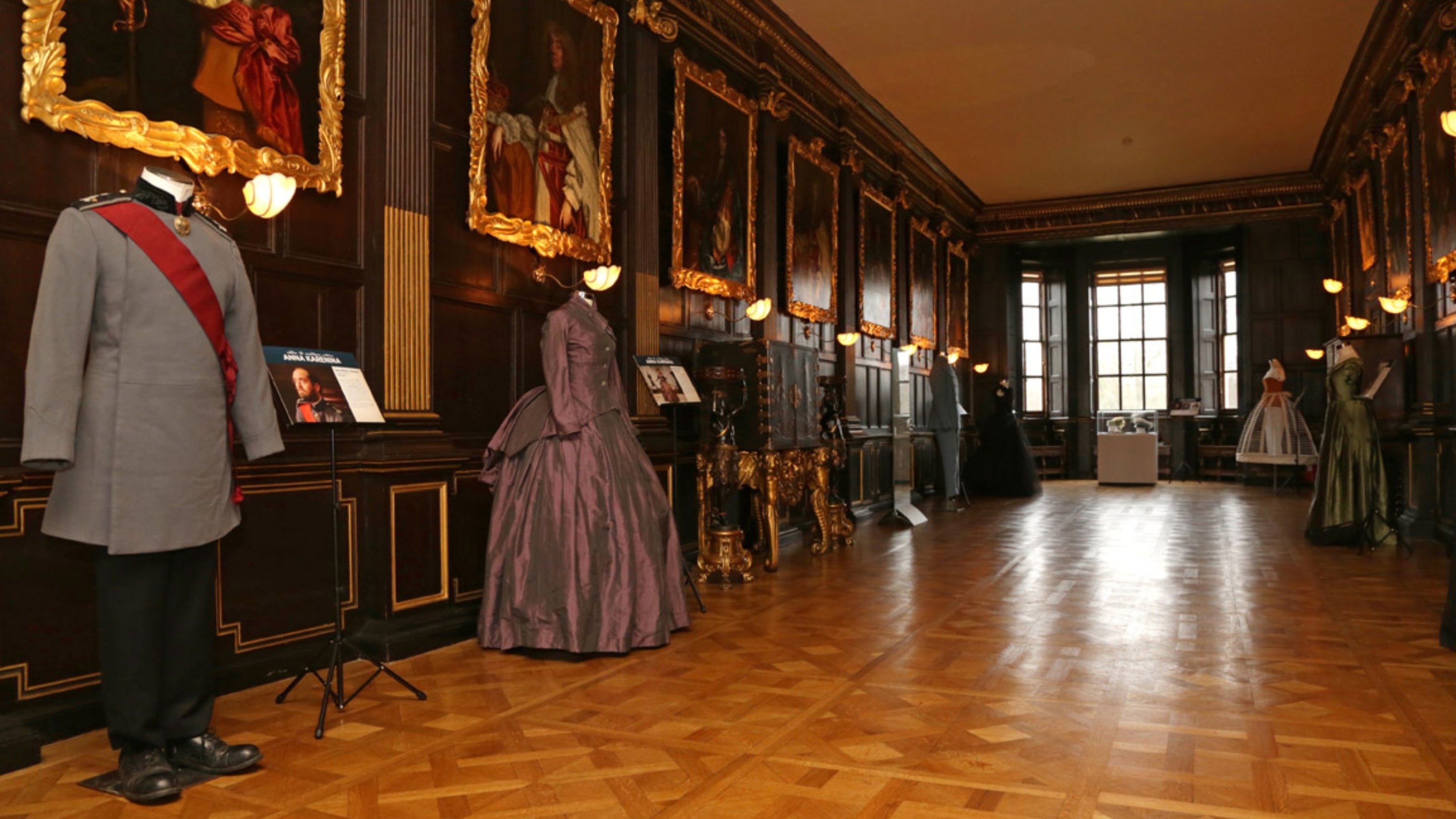 Costumes from Anna Karenina at Ham House