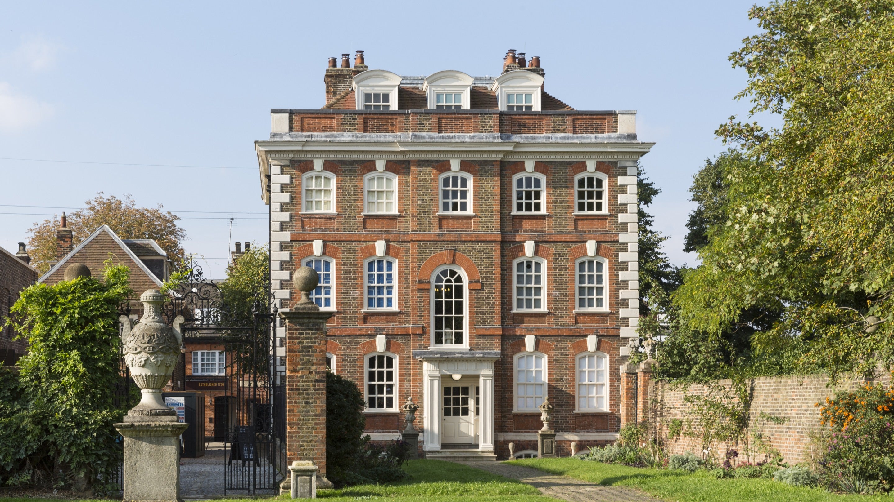 Mrs Jennings' elegant Georgian London home in Sense and Sensibility, Rainham Hall, London