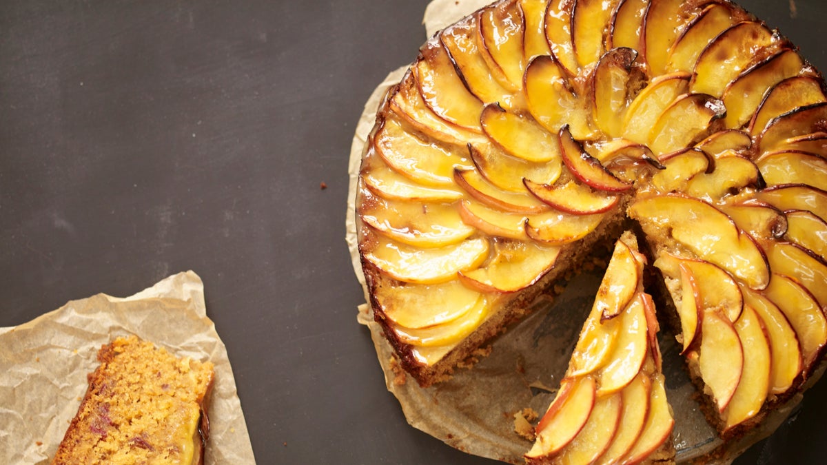 Spiced toffee apple cake Recipes National Trust