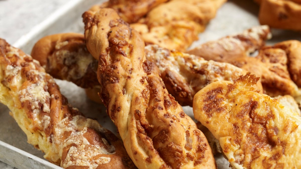 Cheese and bacon twists Recipes National Trust