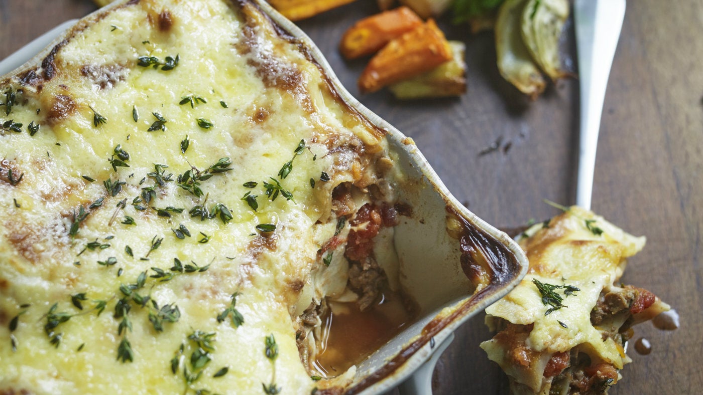 Game lasagne – a hearty recipe for chilly evenings