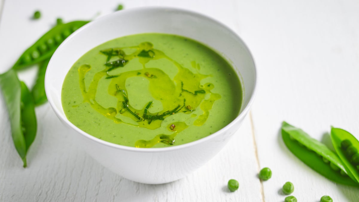 Pea and mint soup  | Recipes | National Trust