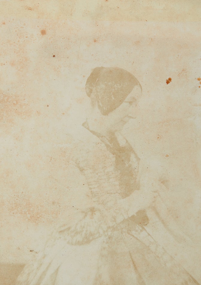 Caroline Augusta Edgcumbe, Countess of Mount Edgcumbe (1808–81), attributed to William Henry Fox Talbot