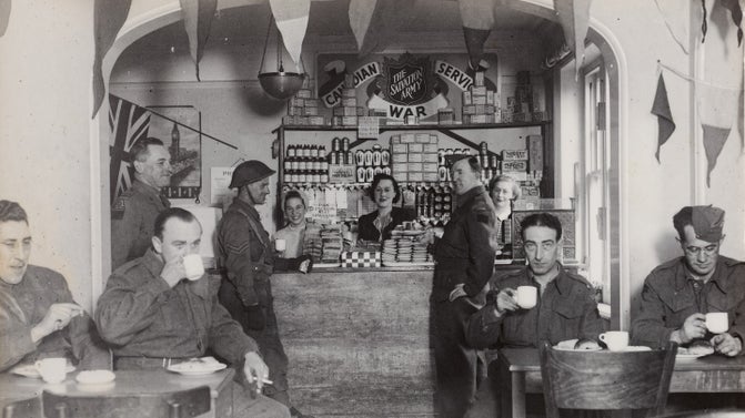 Salvation Army canteen by Harry Charles Deal (1897–1964) c.1941–3