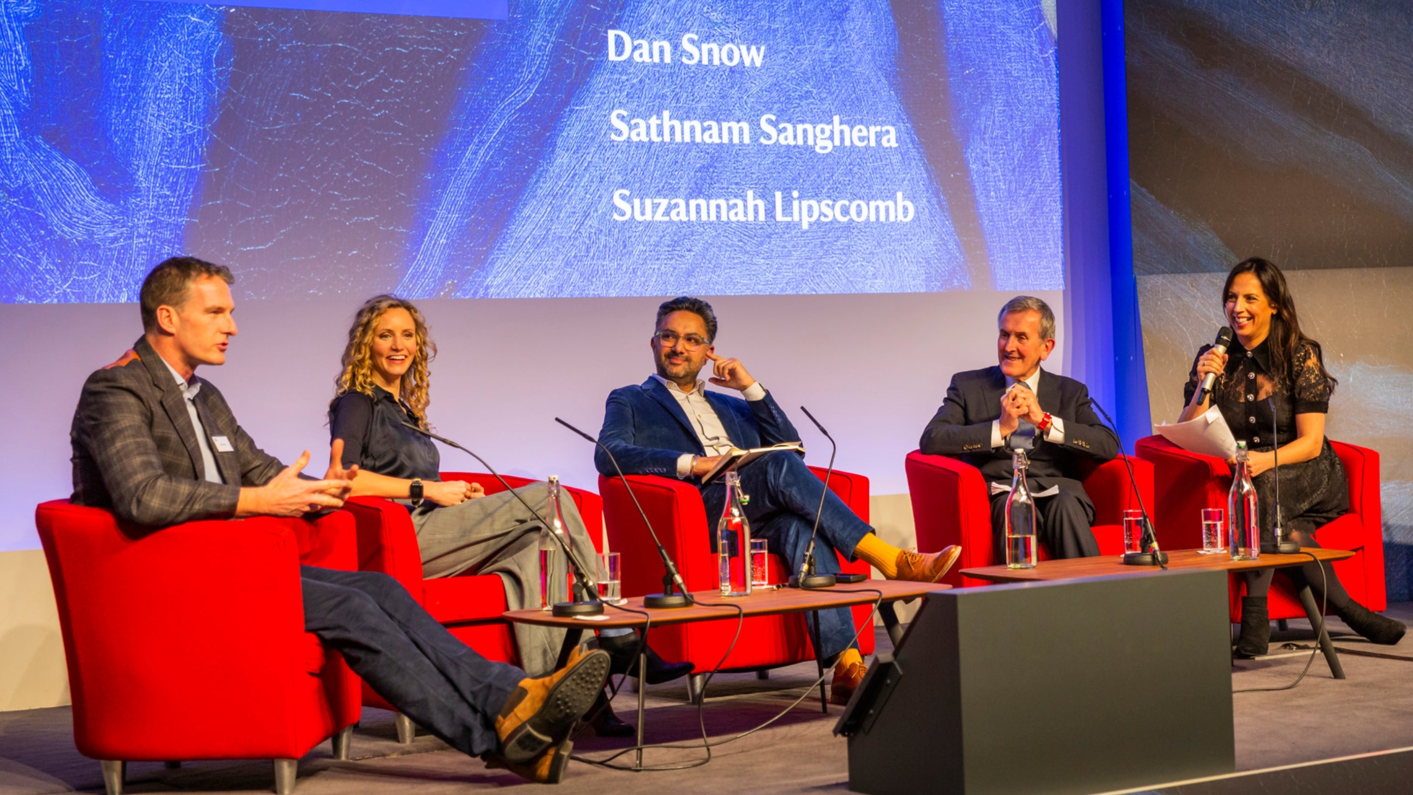 The panel discussion at the Octavia Hill Lecture