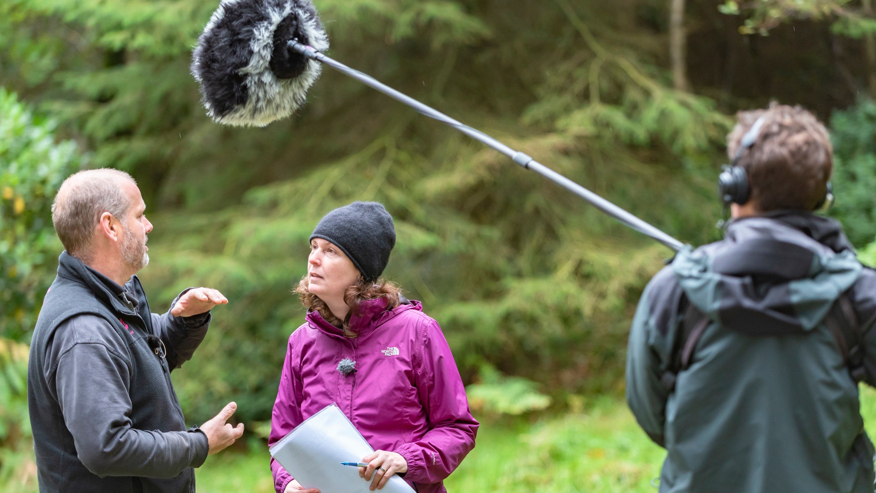 Hydro podcast recording at Cragside, Northumberland