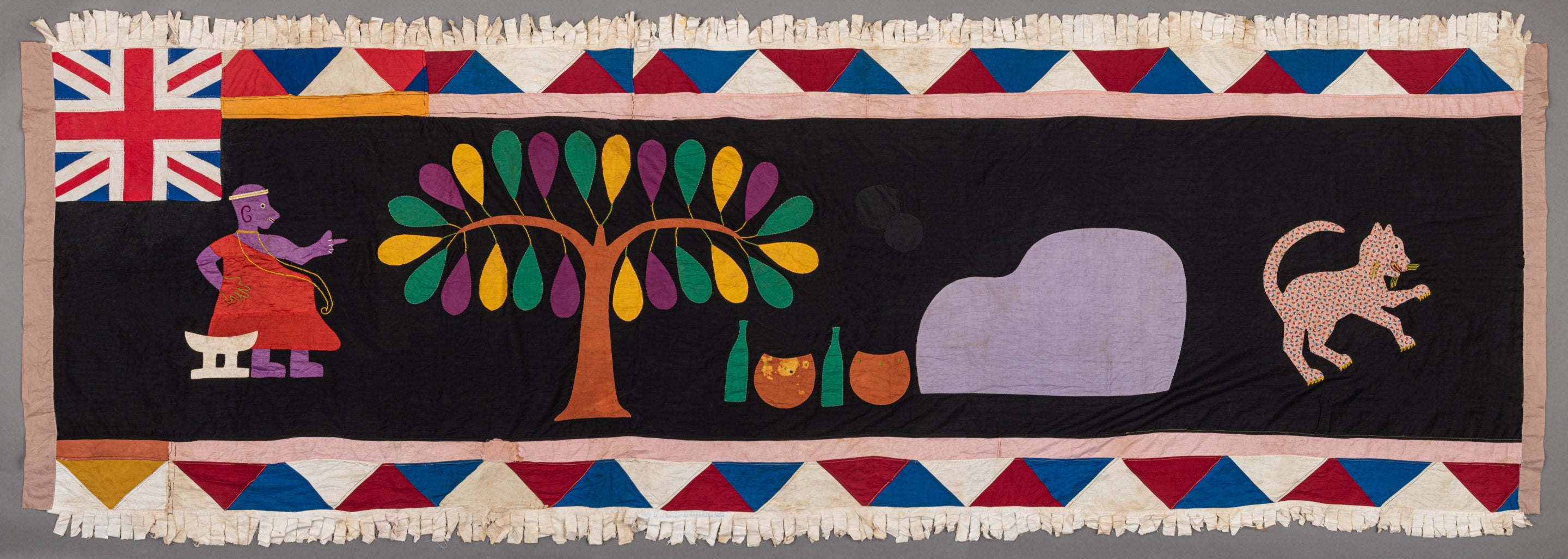 Asafo flag from Ghana
