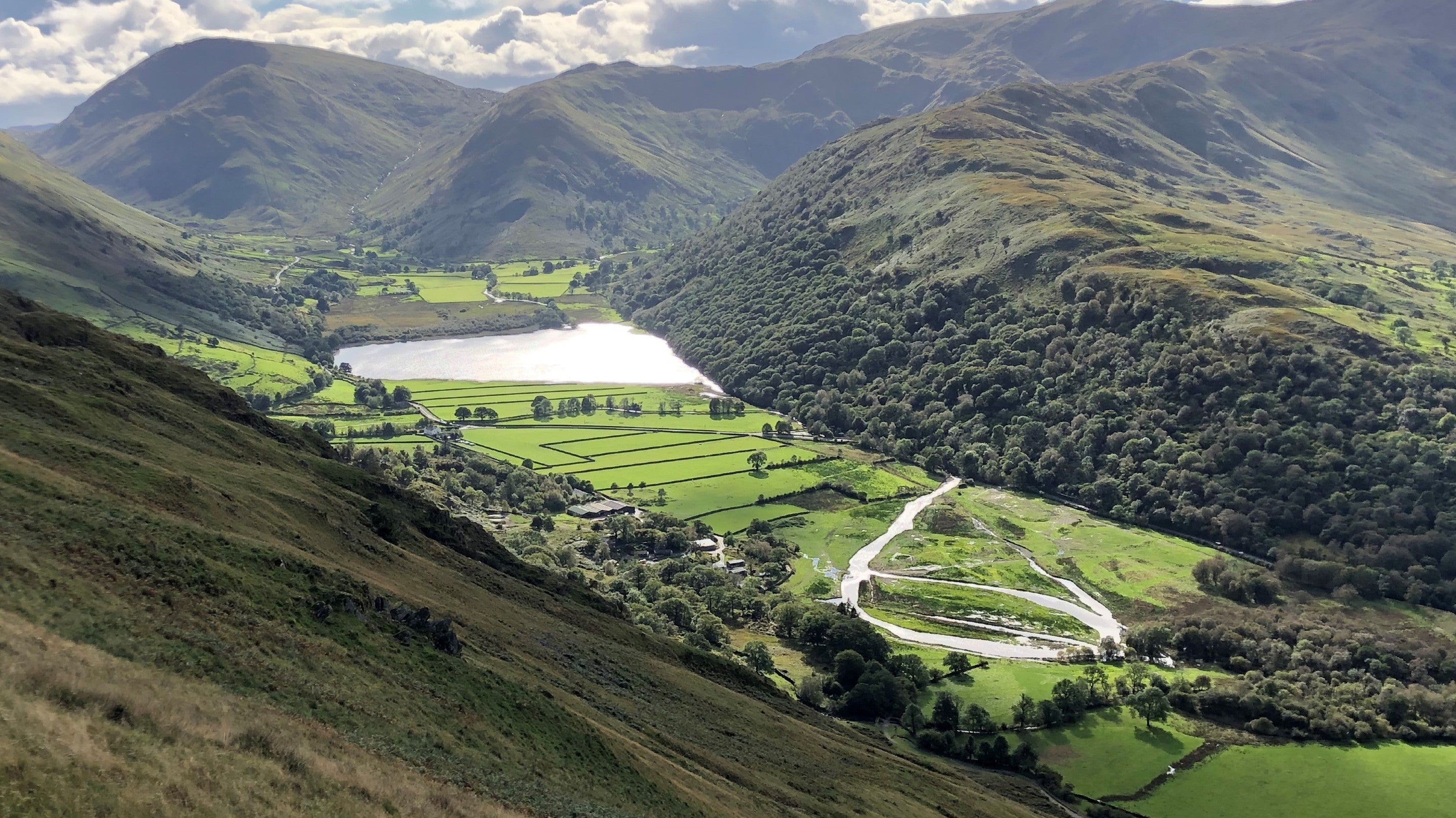 Goldrill Beck from Dubhow, Cumbria