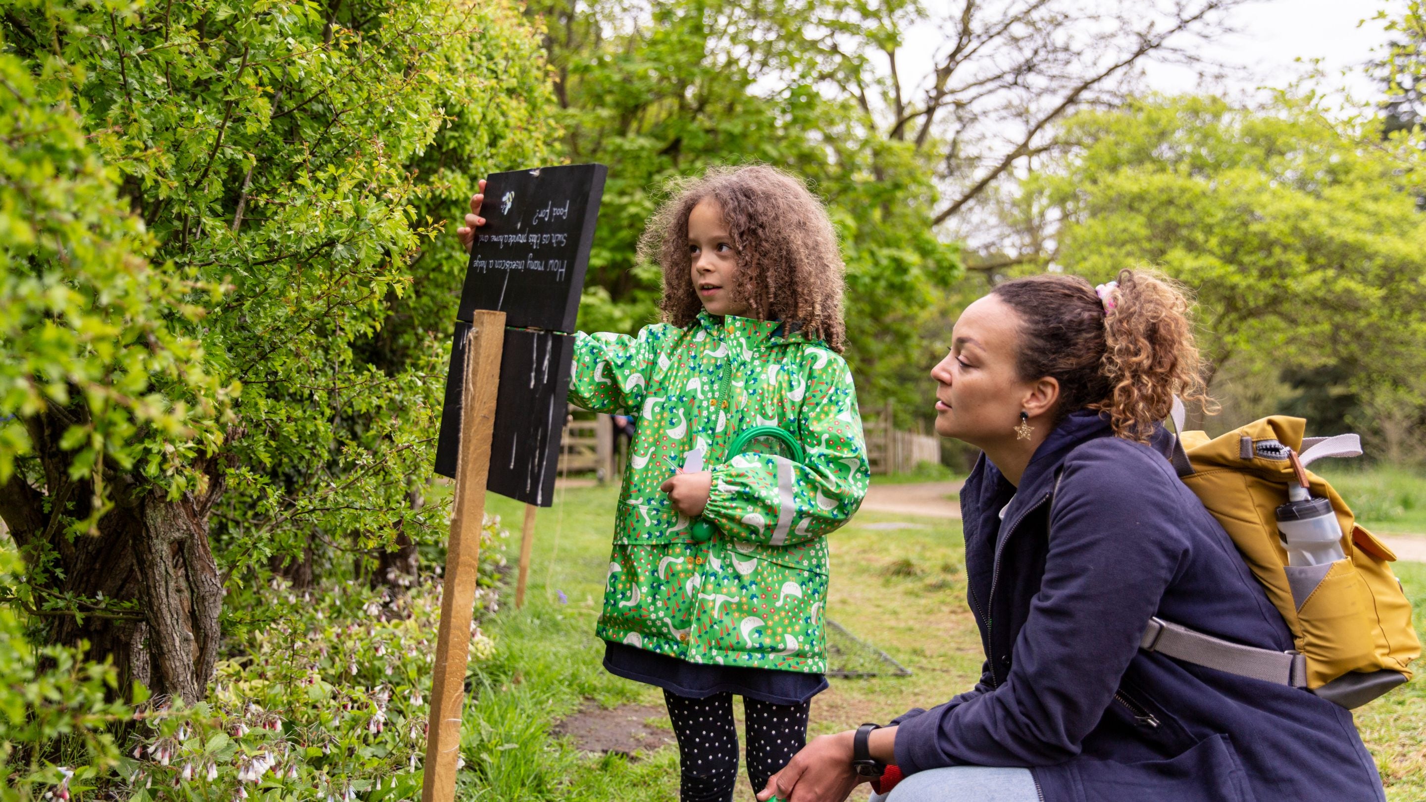 Exploring the gardens and nature trail at Quarry Bank Mill, Cheshire