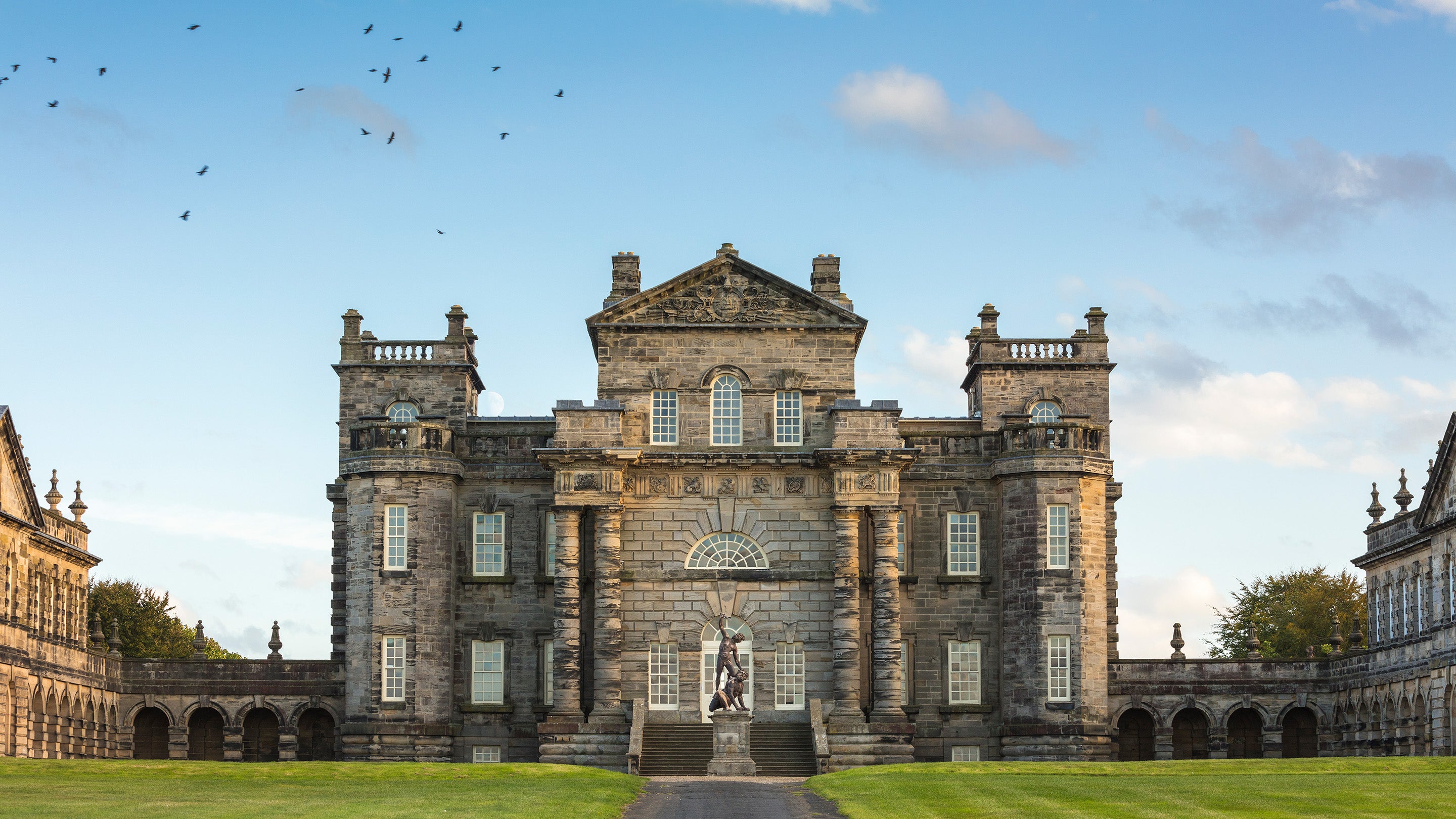 The North Front of Seaton Delaval Hall, Northumberland