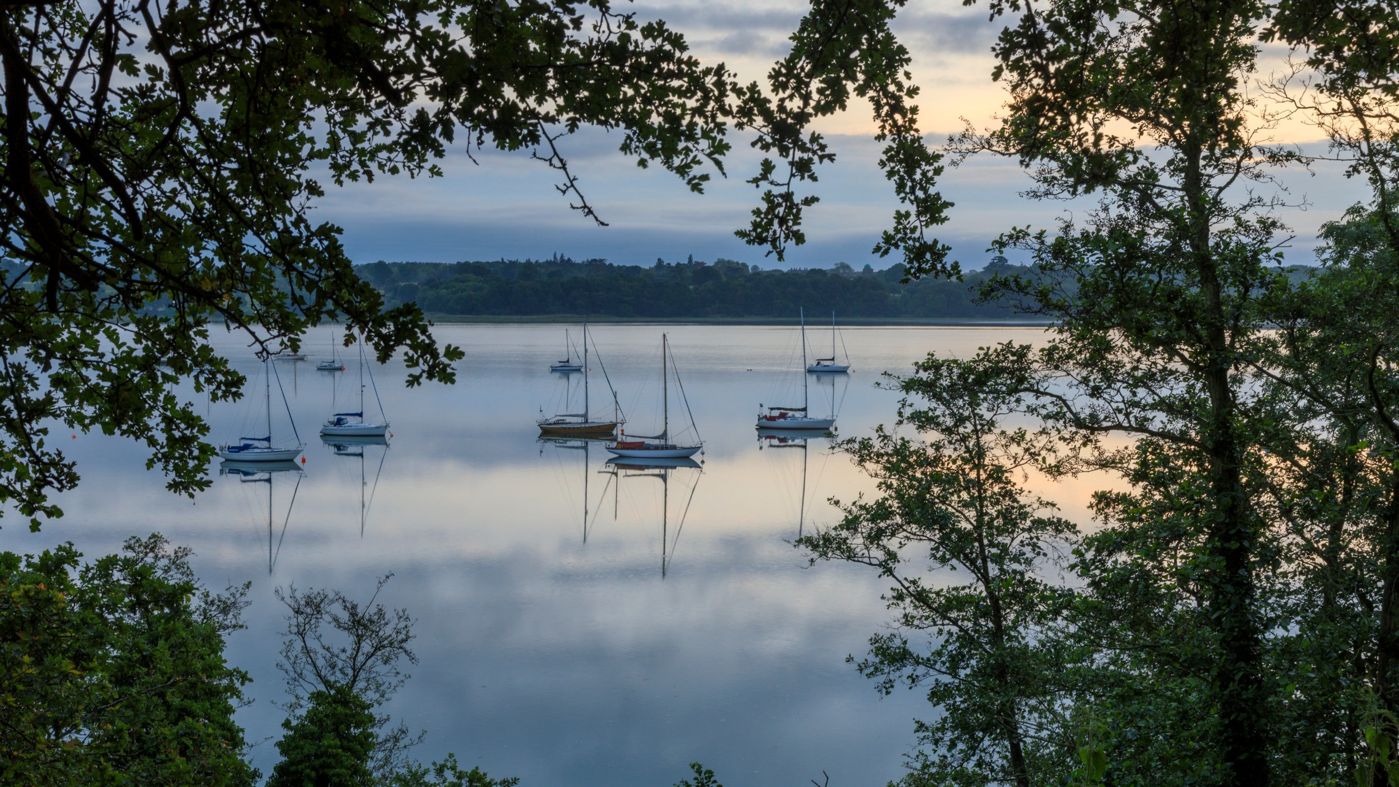 Boats at Pin Mill, Suffolk Coast, East of England