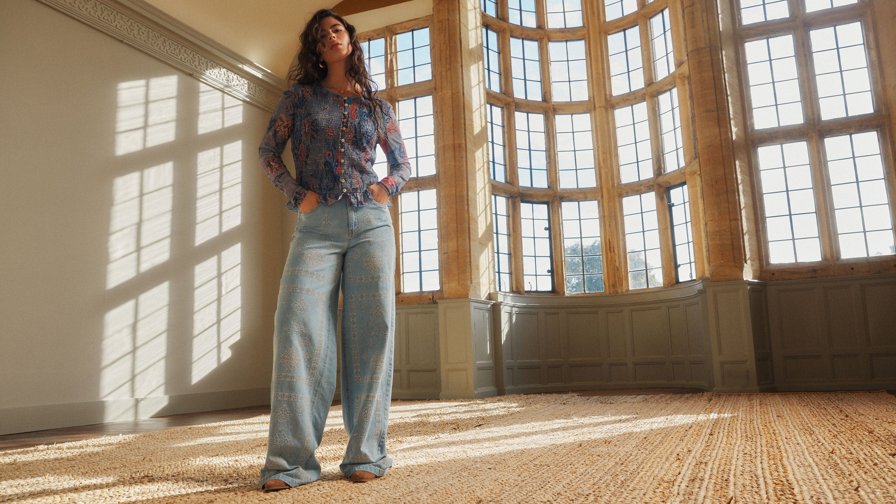 Modelling at Montacute House, Somerset