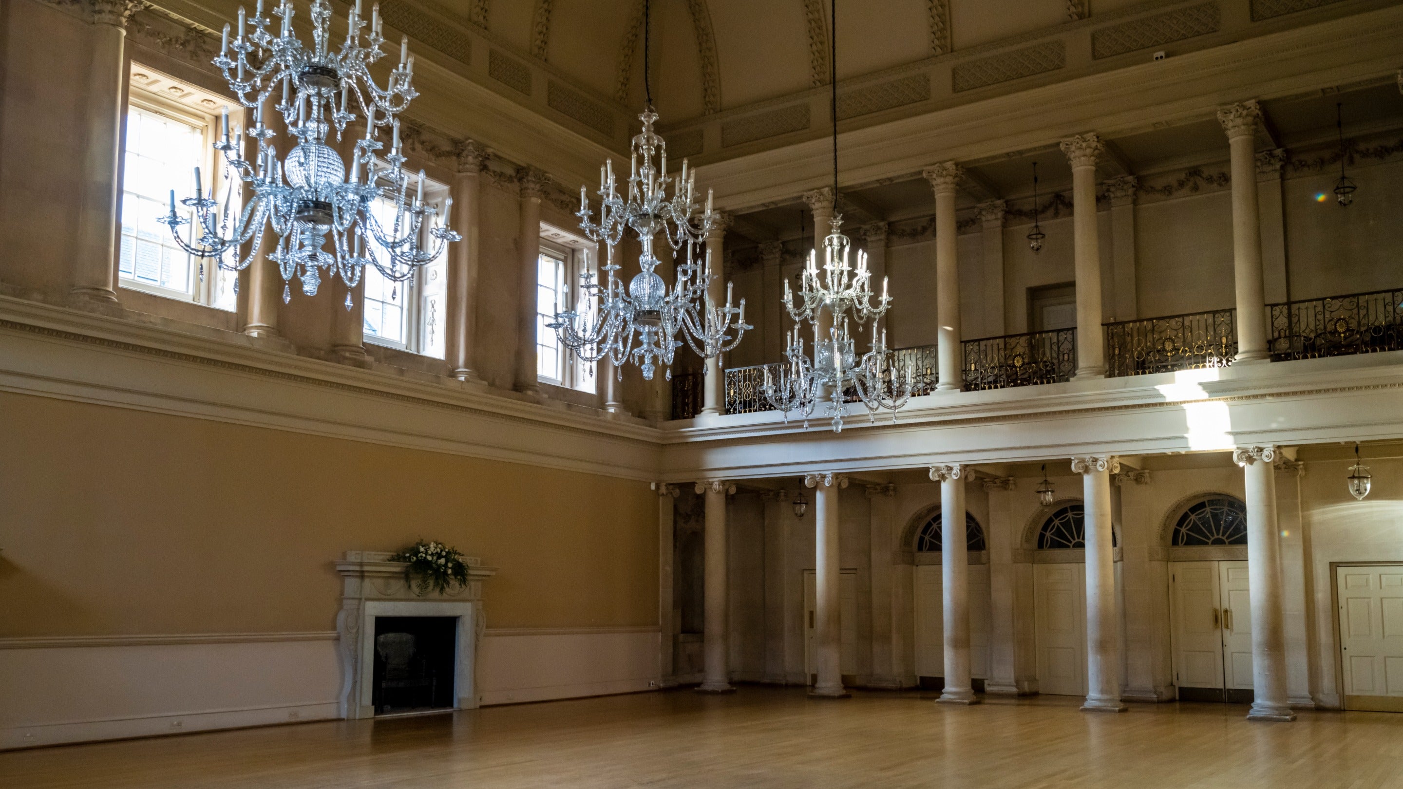 The Tea Room at the Bath Assembly Rooms, Somerset