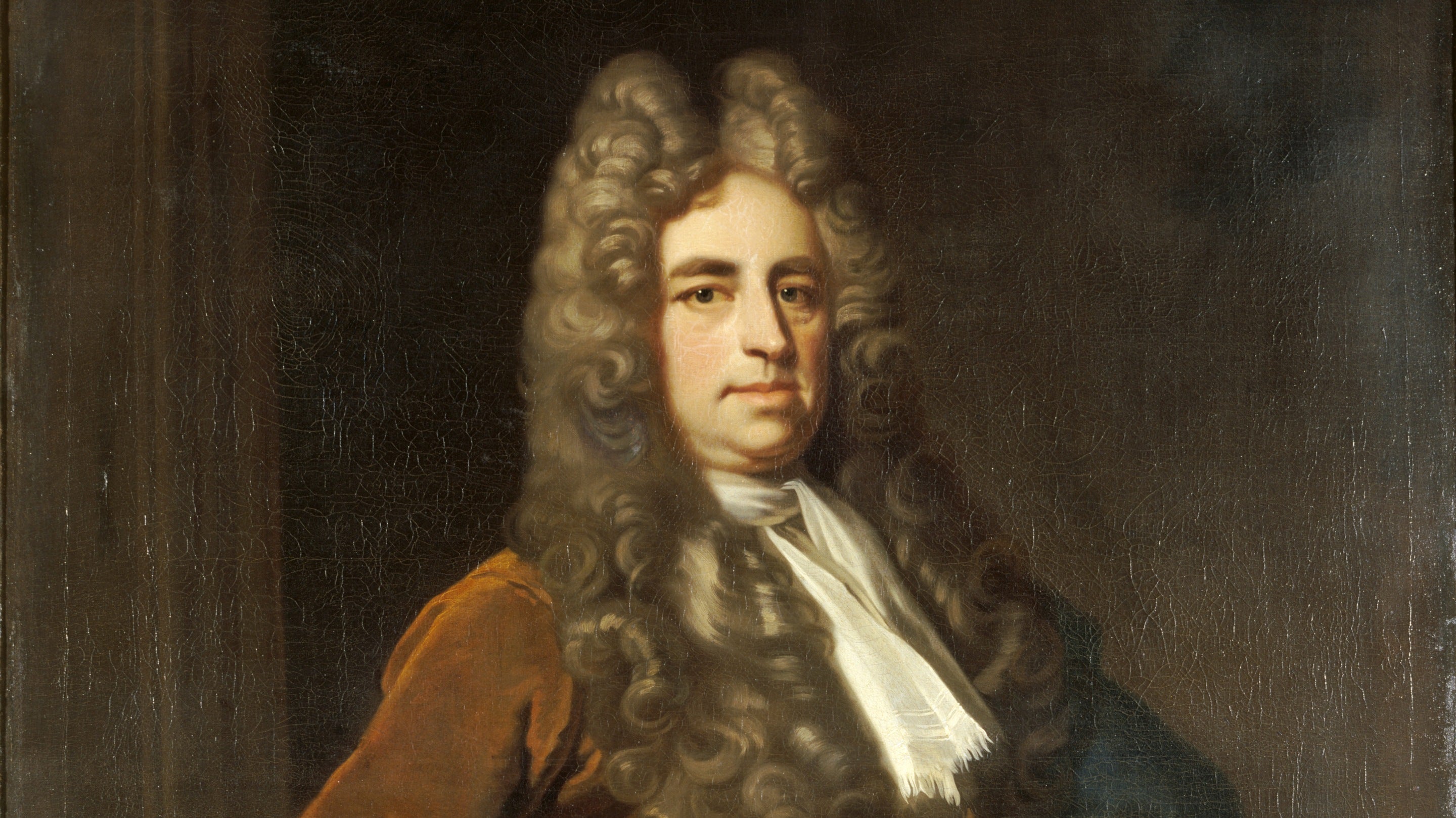Portrait of William Blathwayt painted by Michael Dahl, found in the Great Hall at Dyrham Park