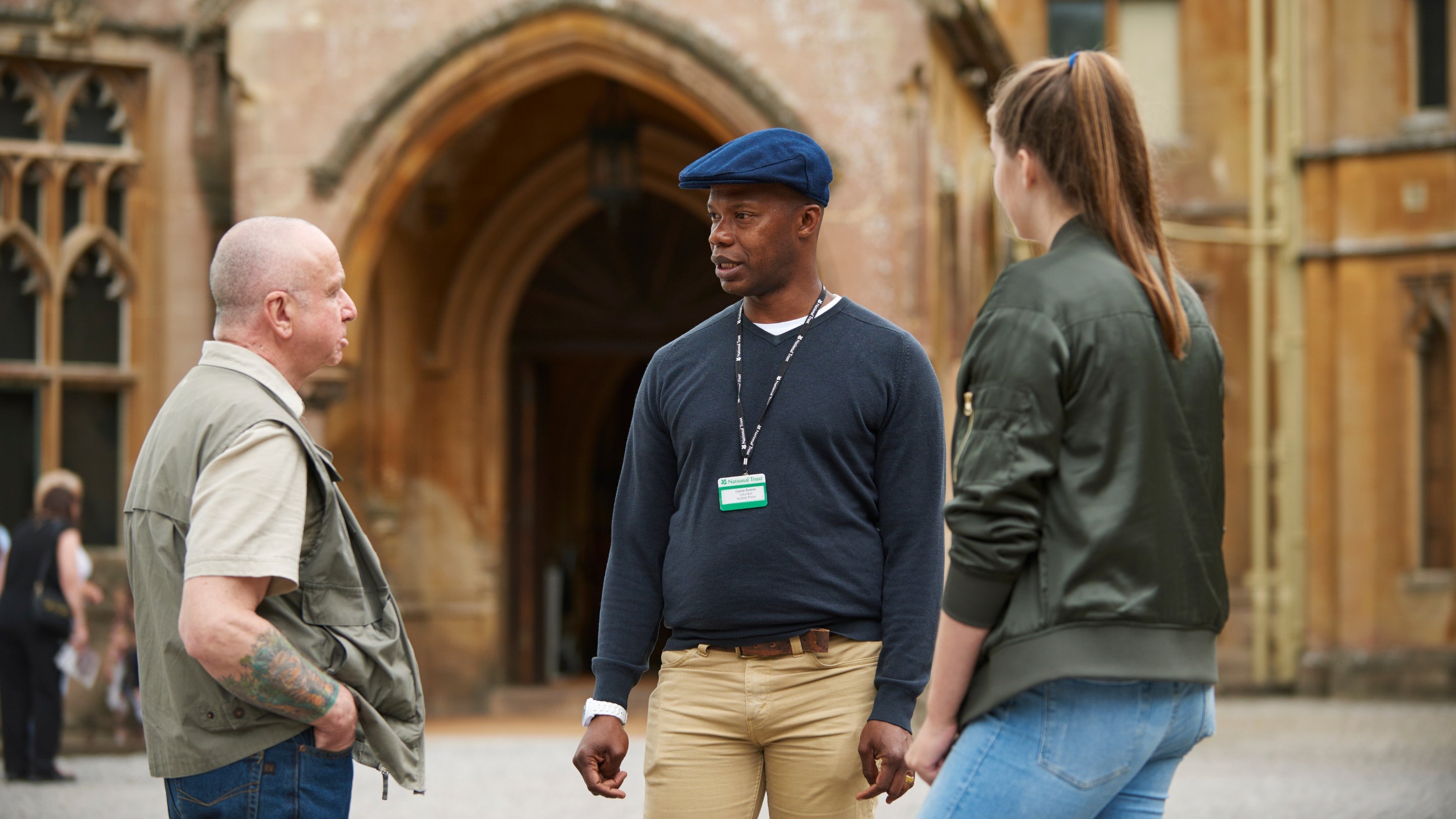 Volunteers at Tyntesfield, Somerset