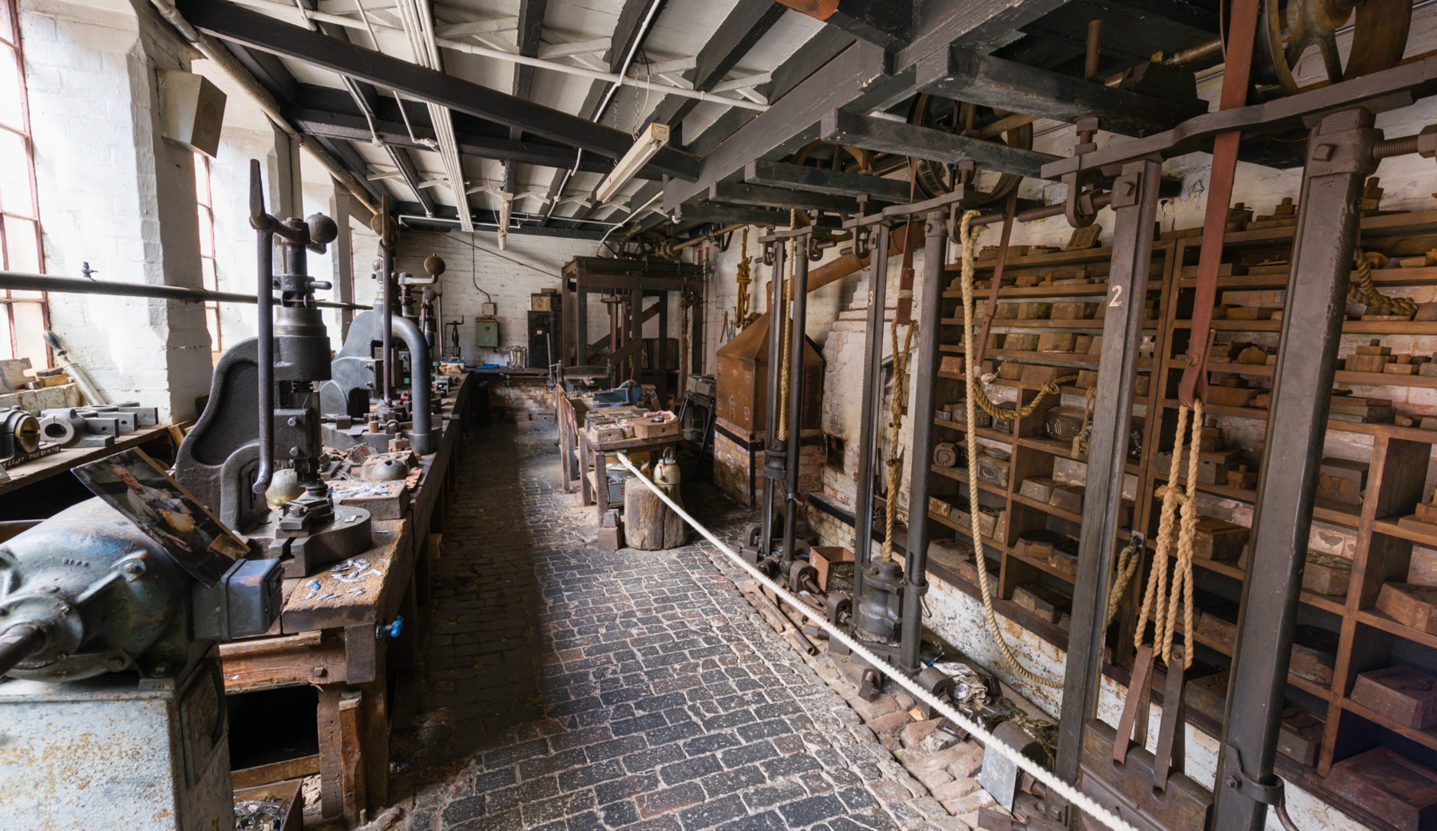Inside the Coffin Works, Birmingham
