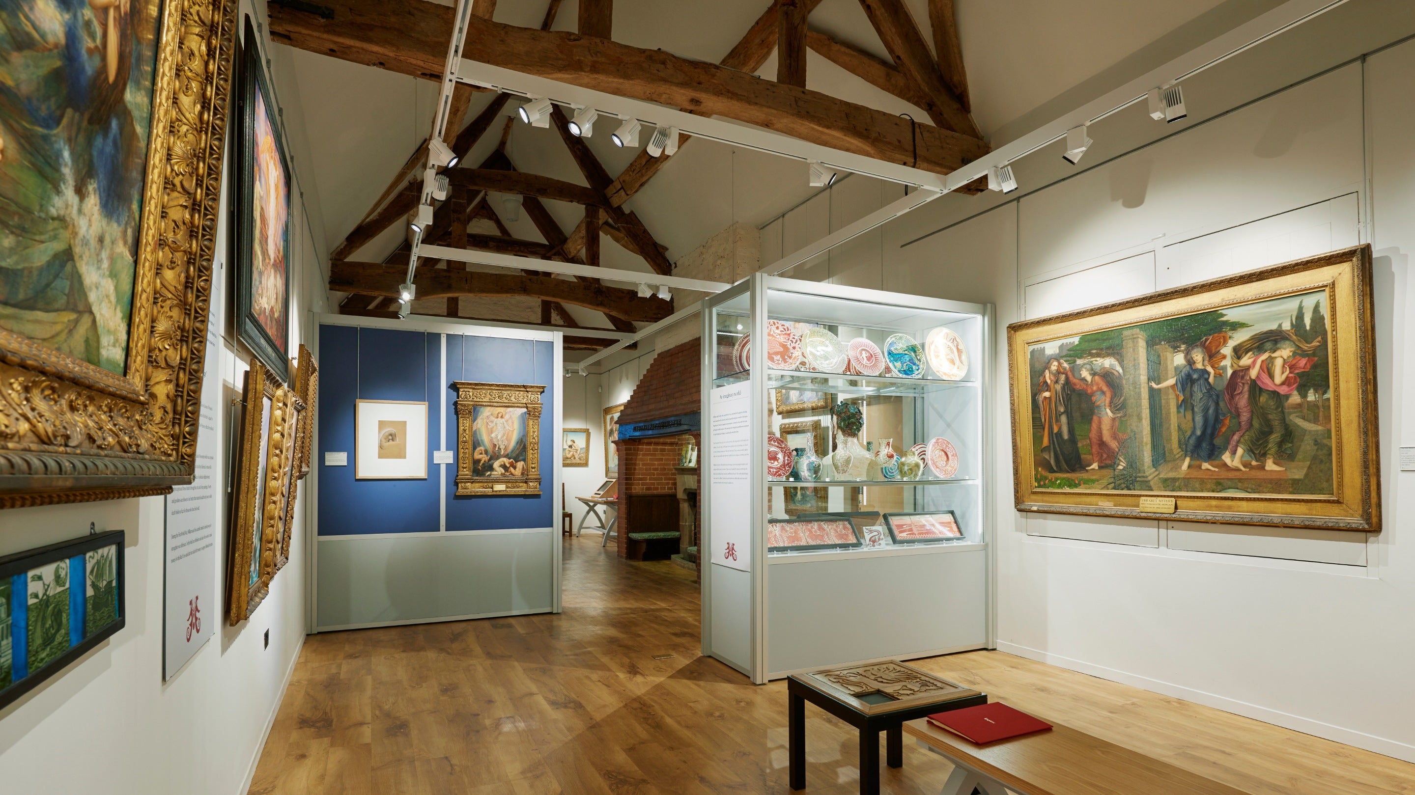 The Malthouse Gallery at Wightwick Manor and Gardens, West Midlands