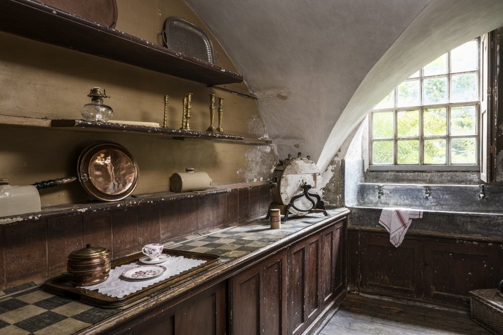 The Butlers Pantry at Peckover House in Wisbech, Cambridgeshire.