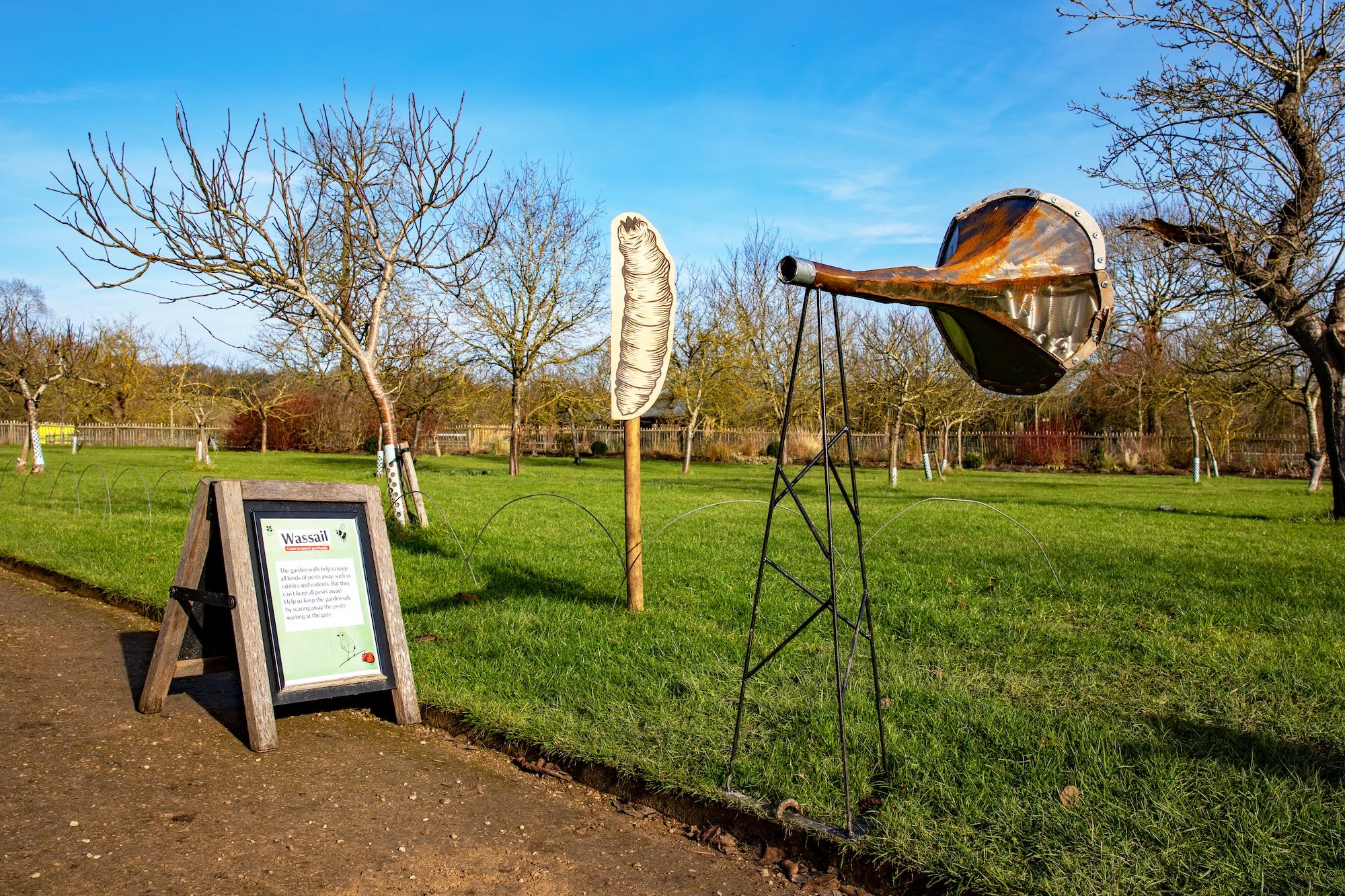 The Wassail Trail at Wimpole Estate, Cambridgeshire