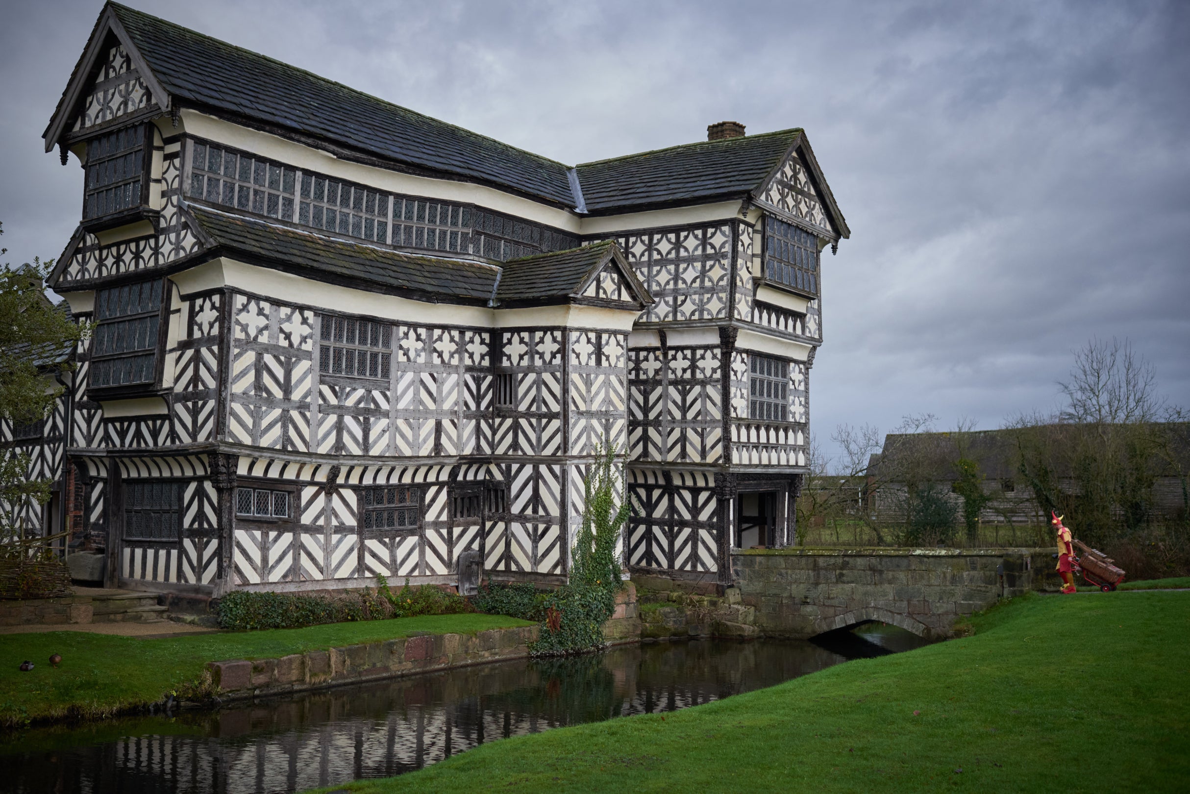 Jester enters the Hall ready to create mischief and merriment over the festive season