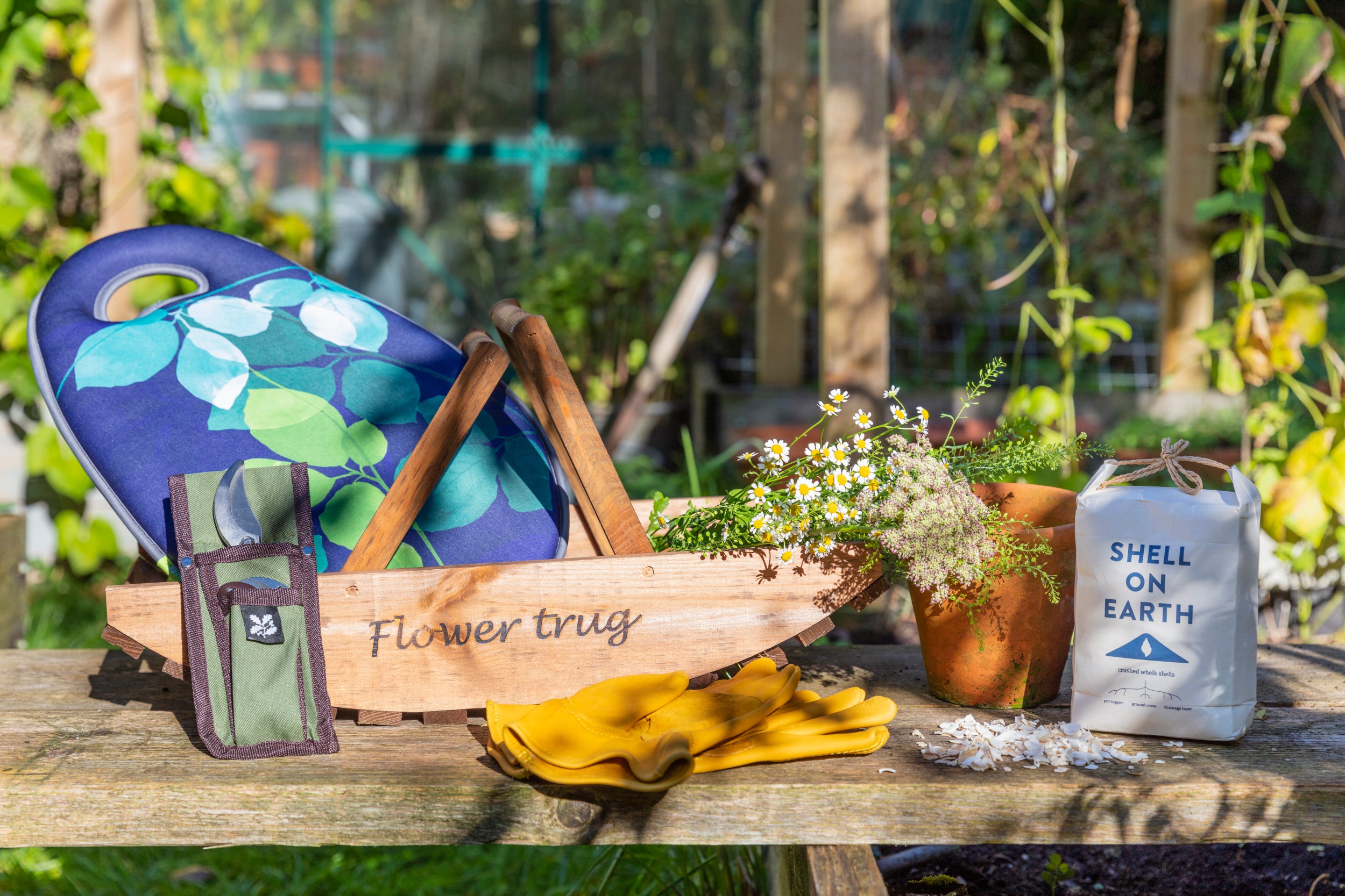 Spring/summer garden items available in the shop