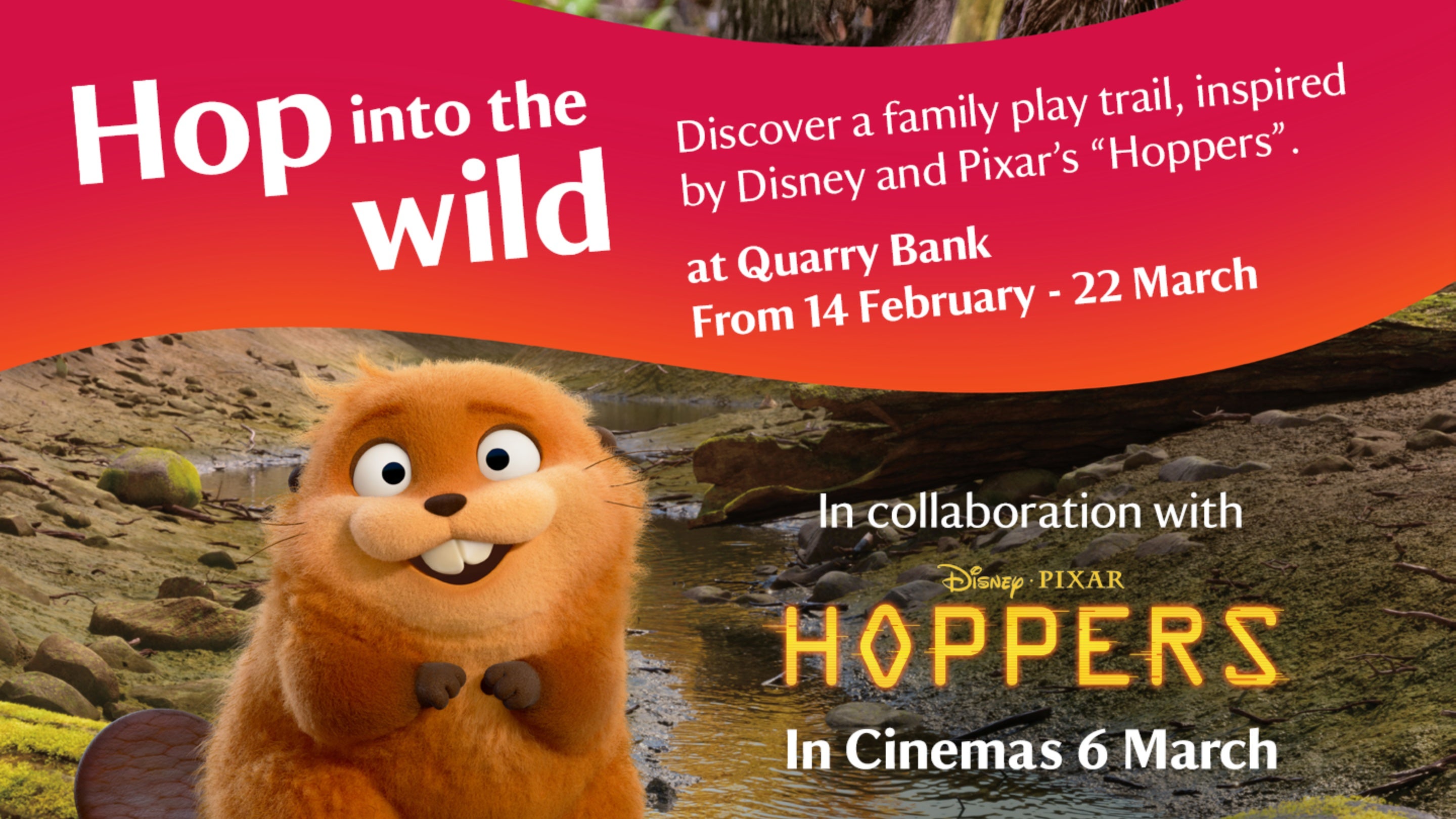 Beaver character from Disney/Pixar's Hoppers