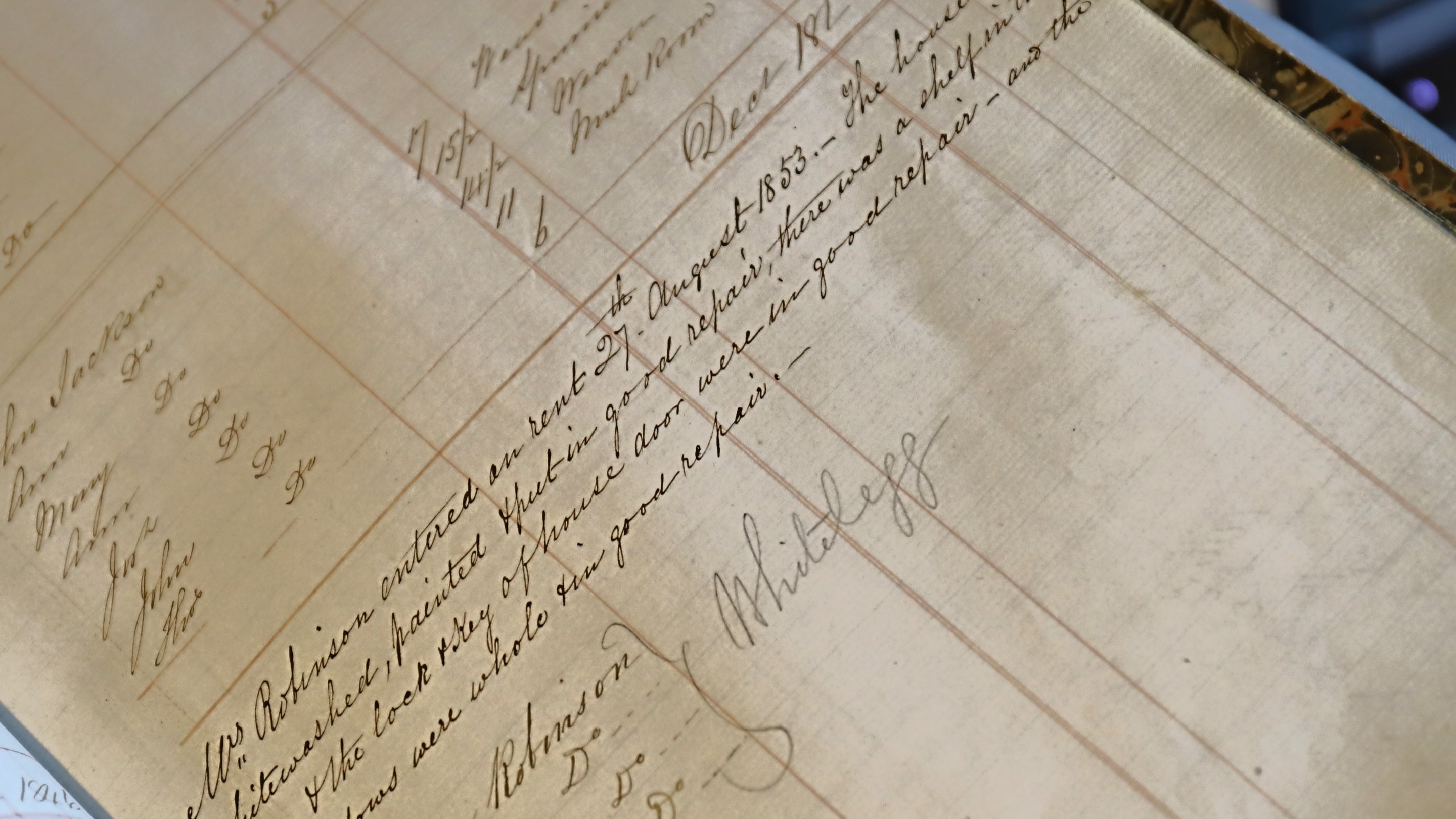 A page from an old book with writing