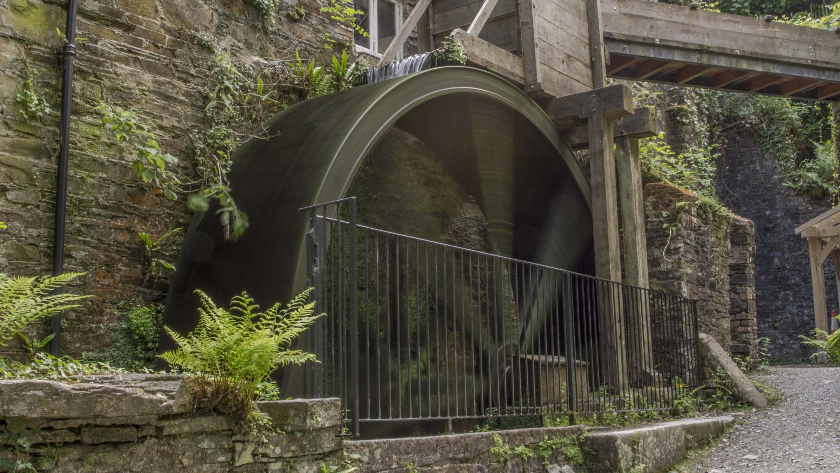 Cotehele Mill in autumn