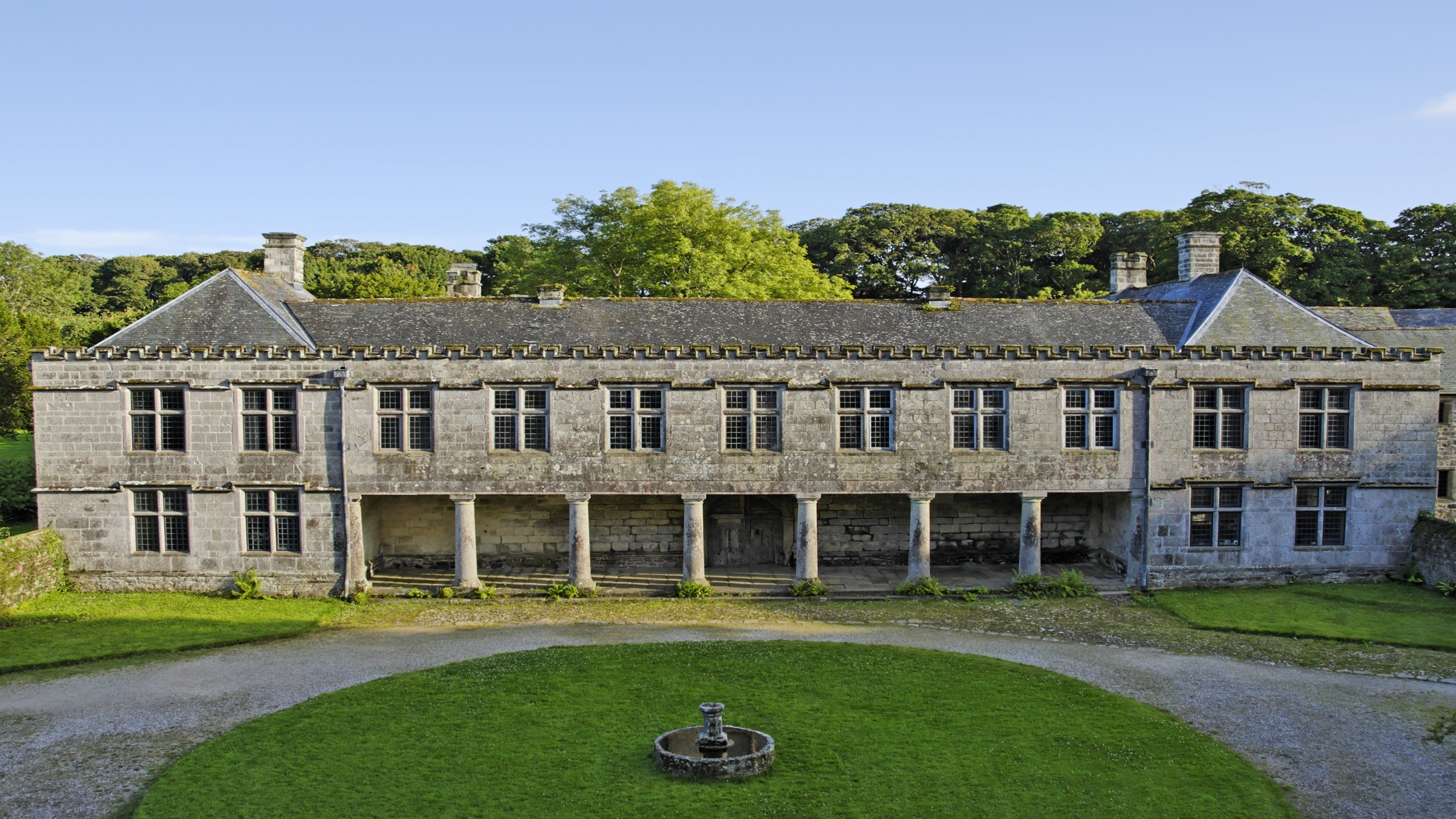 View of Godolphin House from the north range